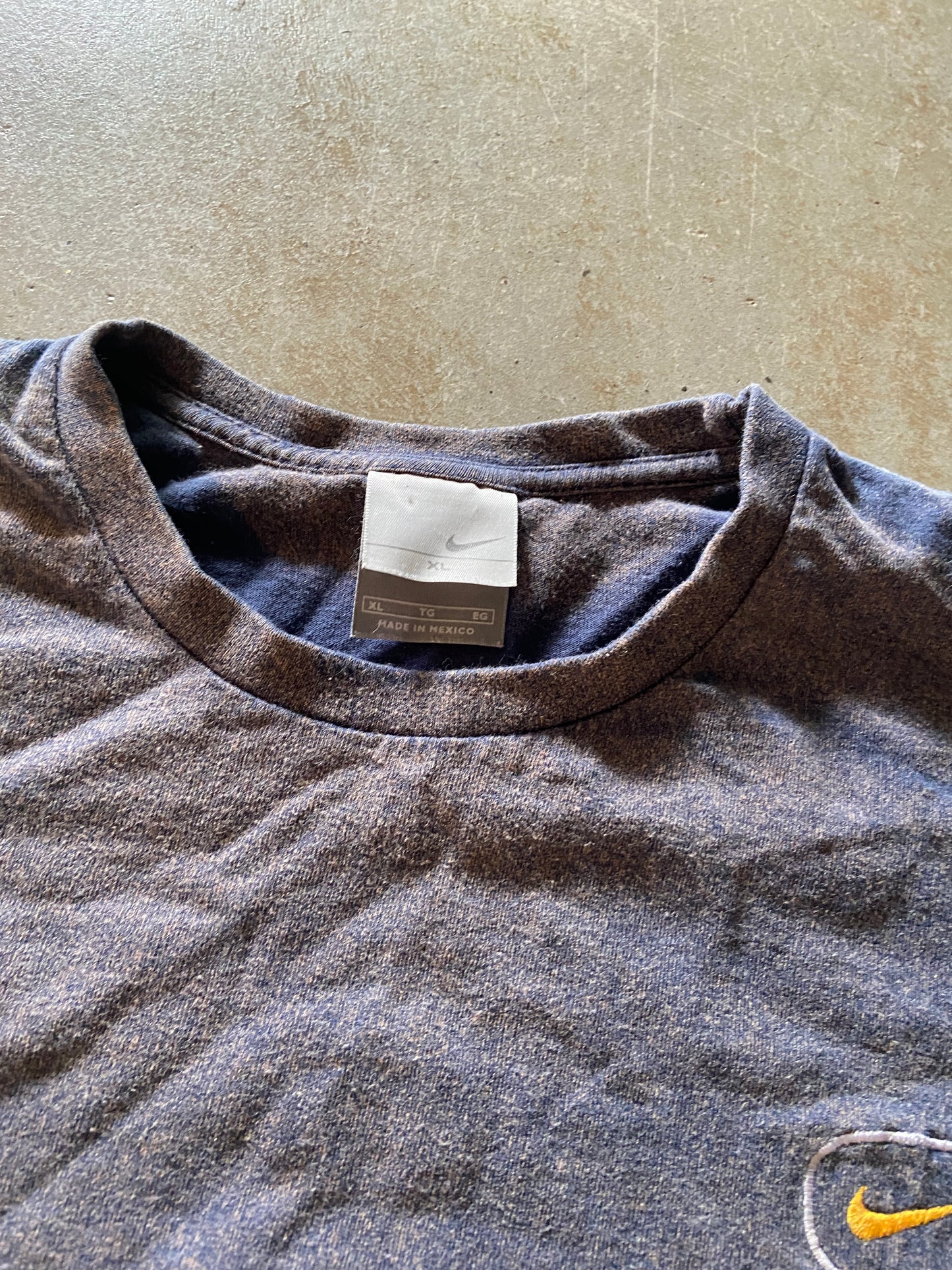 VTG Y2K Nike Stussy L/S Tee Sz XL