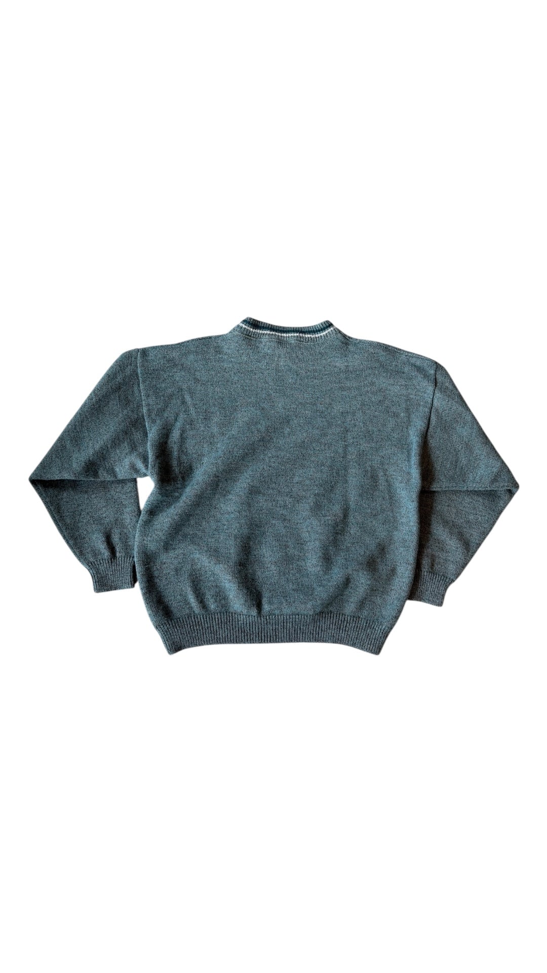 VTG North Pole Made In Italy Wool Blend Sweater Sz L