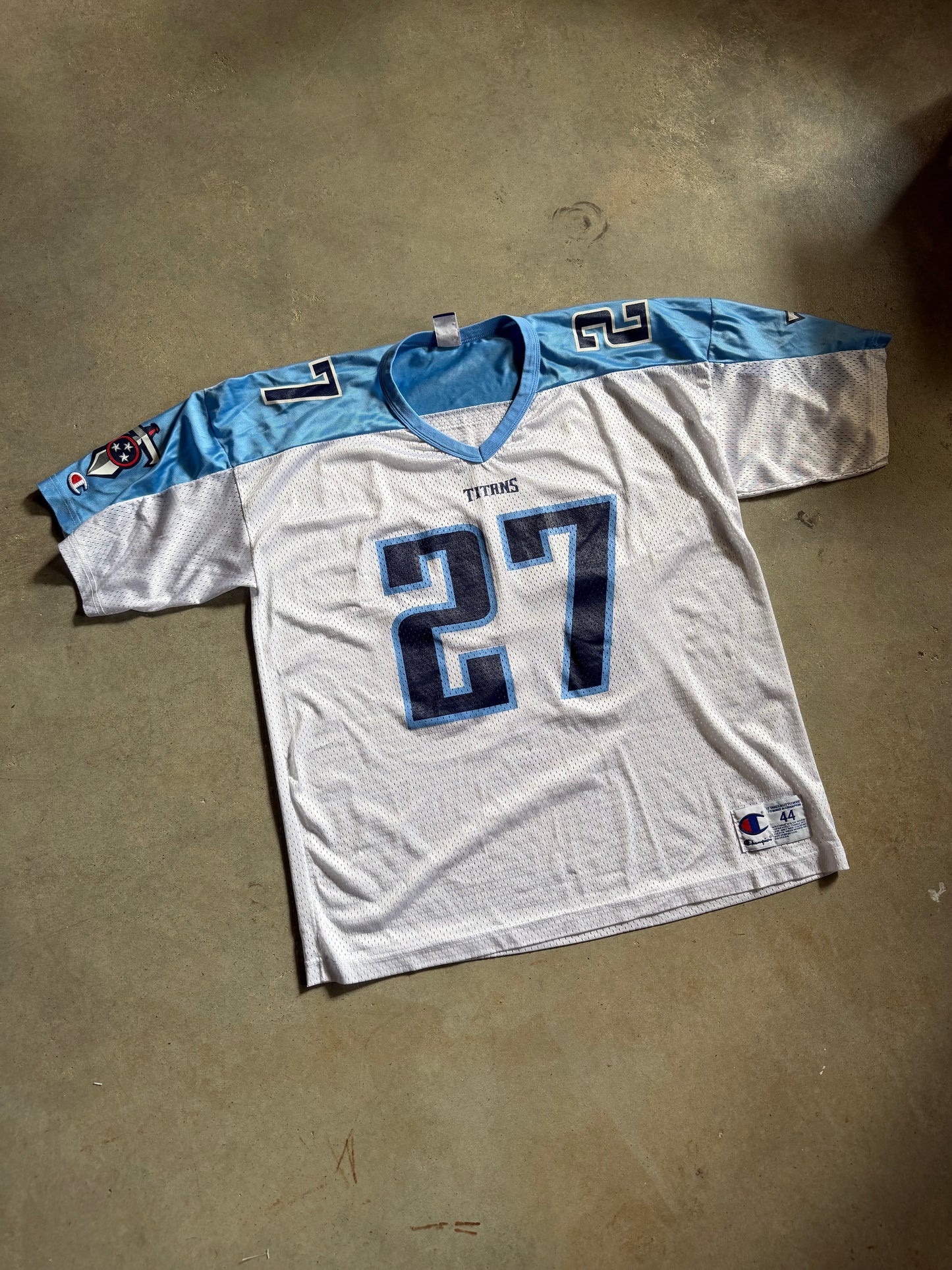 VTG Tennessee Titans Eddie George Champion Jersey Sz L