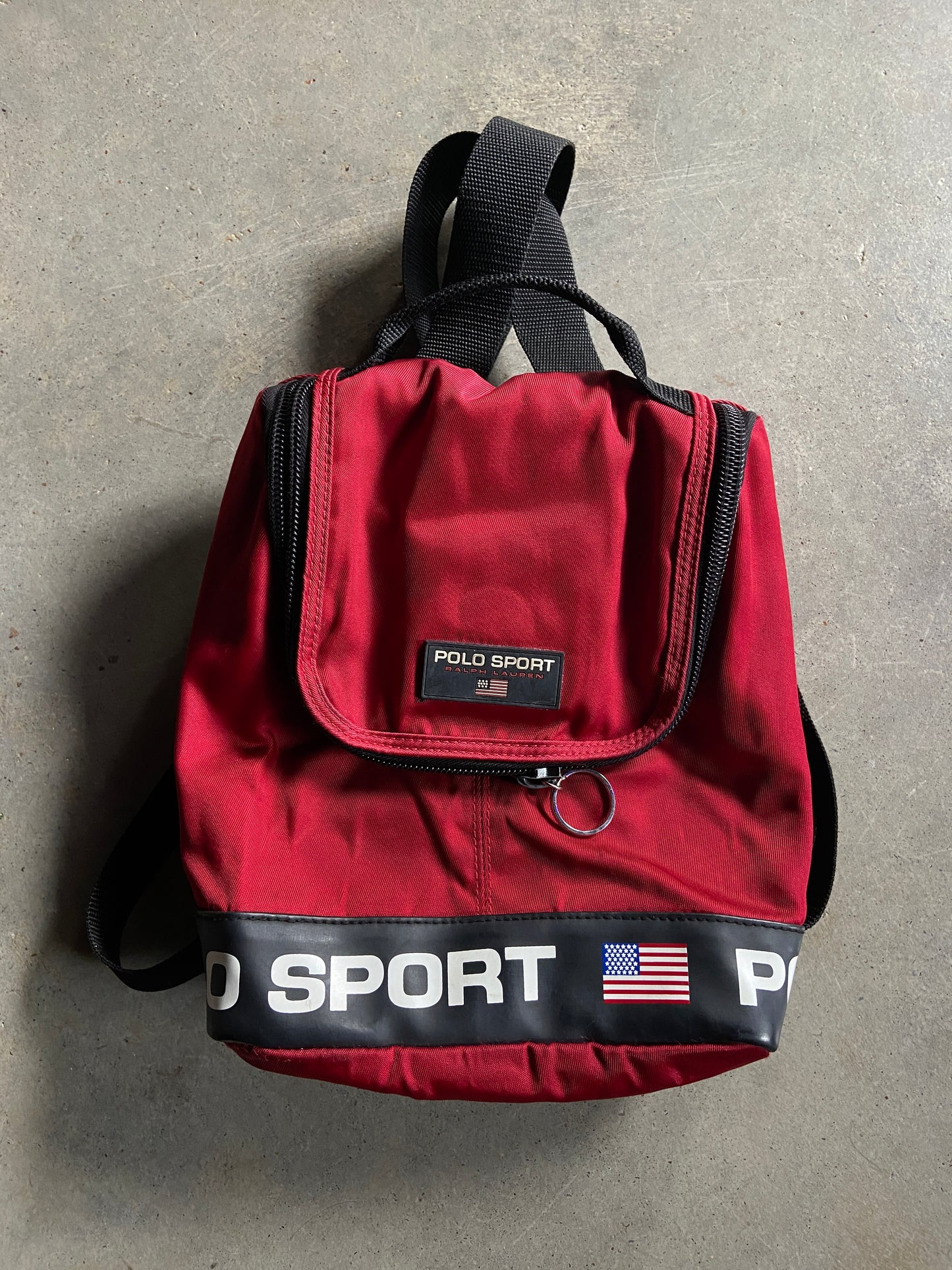 VTG Red Polo Sport Bag
