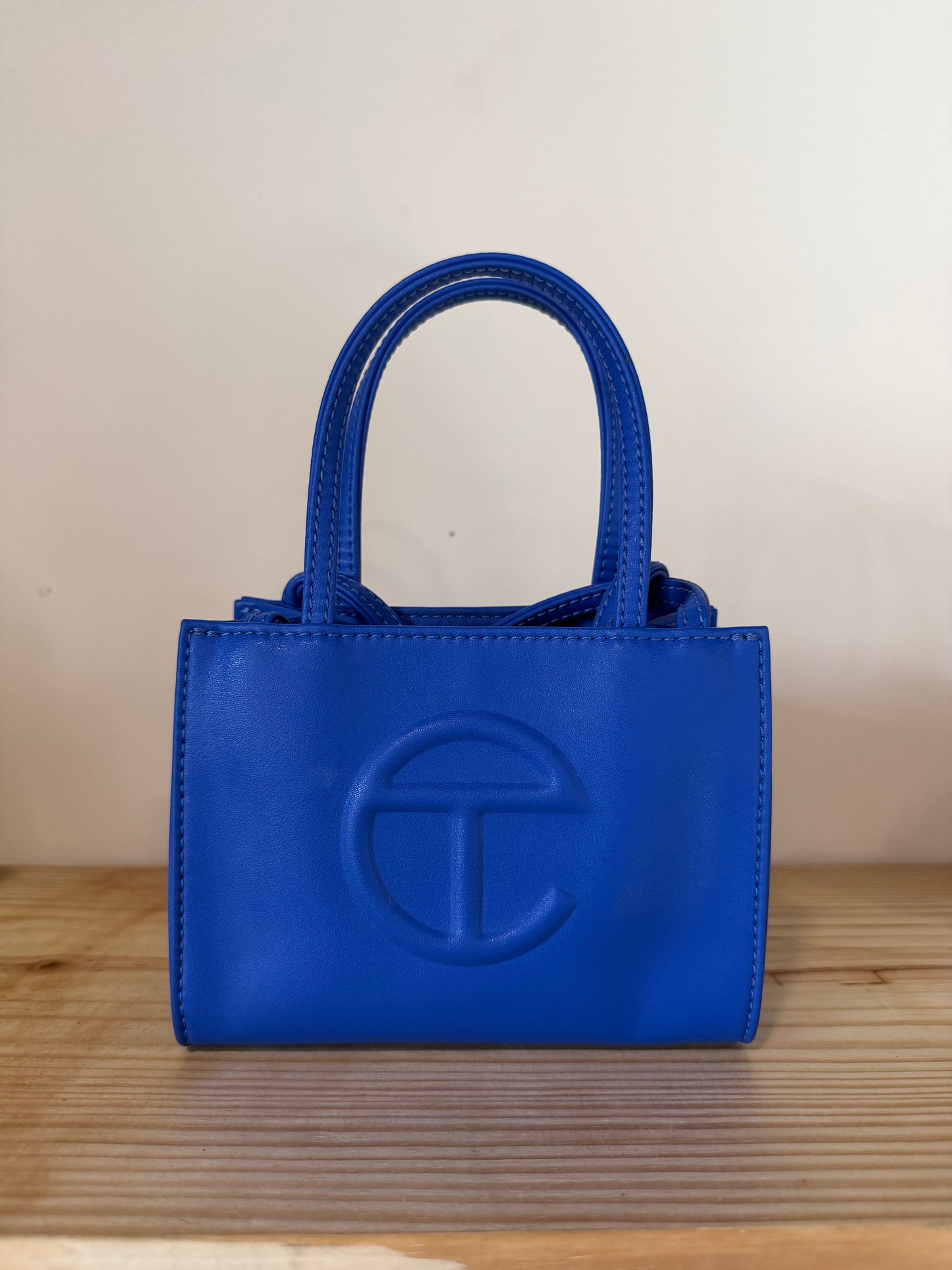 Telfar Mini Blue Bag