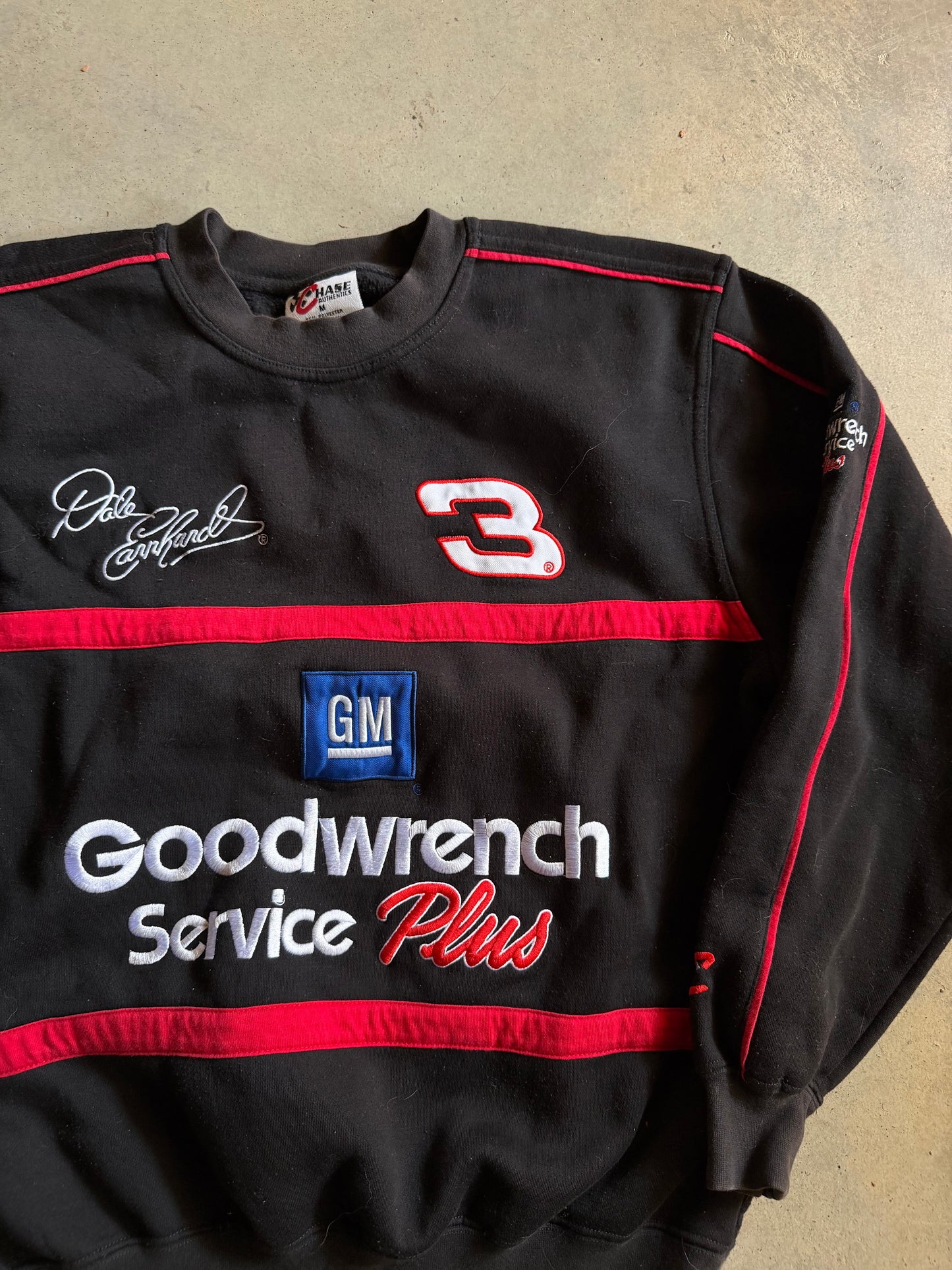 VTG Dale Earnhardt Goodwrench Service Sweatshirt Sz M