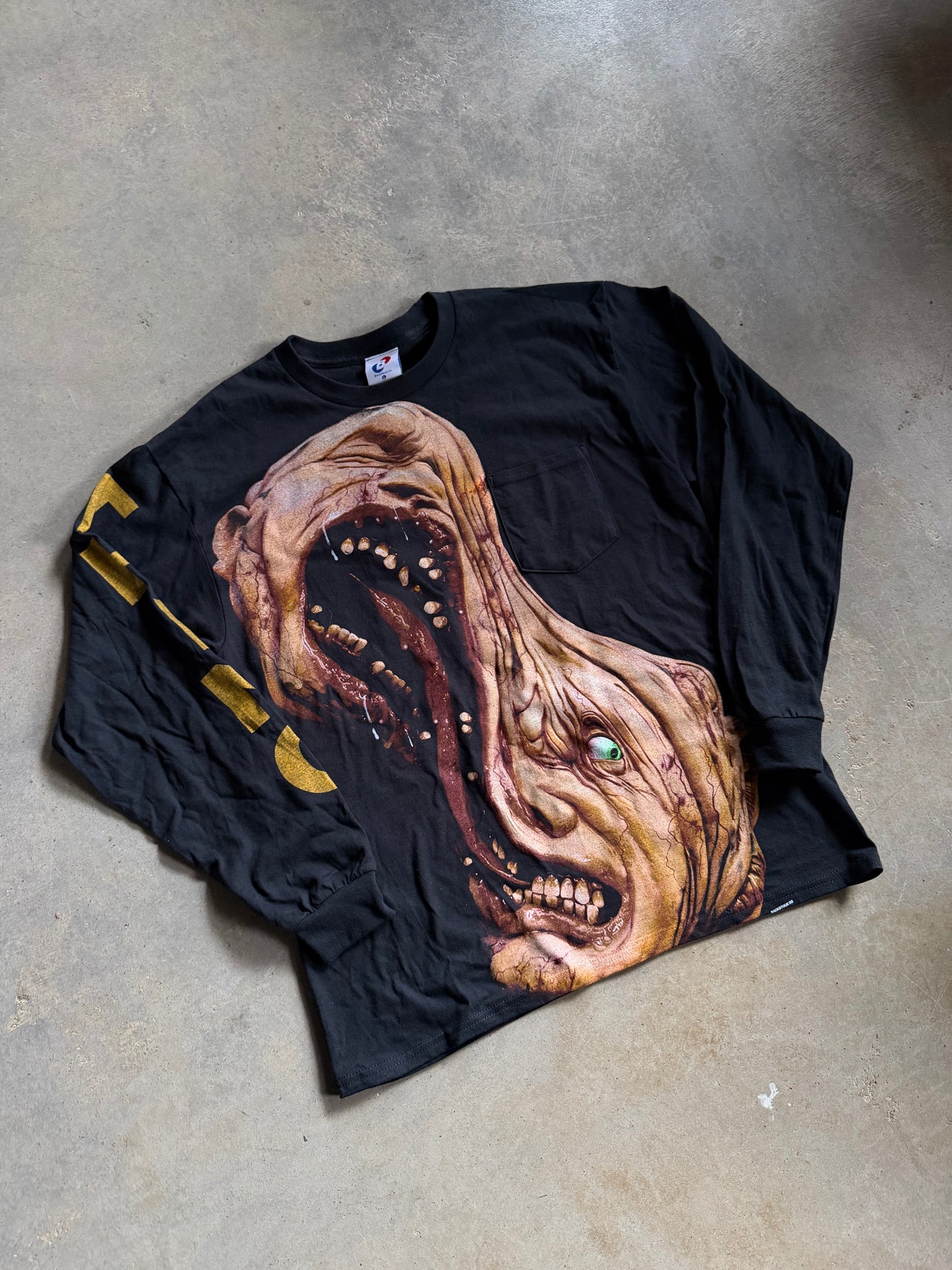 Backstock Co The Thing L/S Allover Tee Sz L