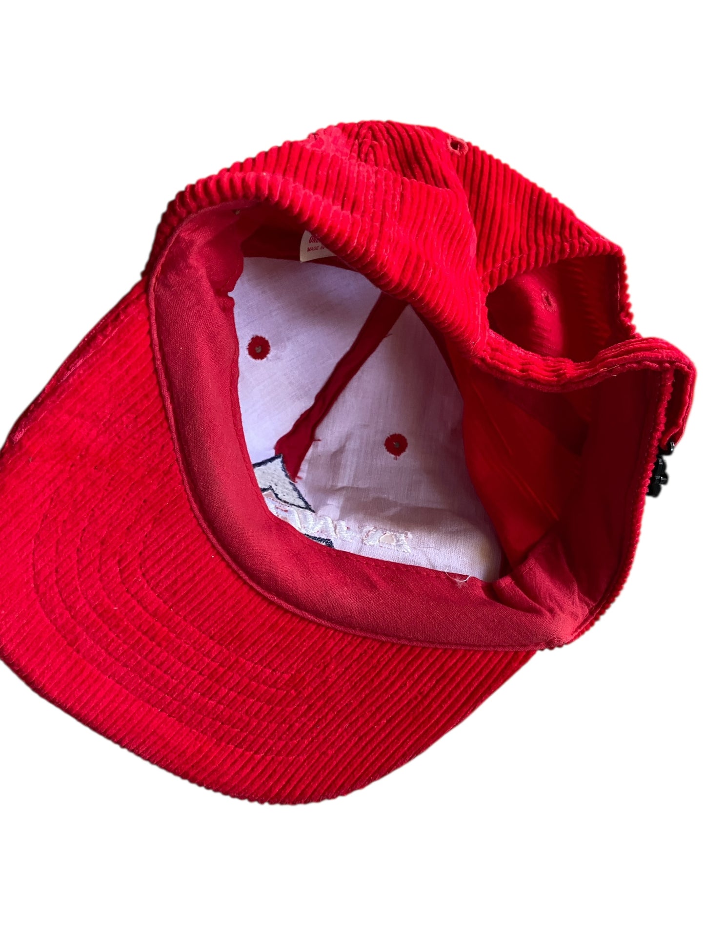 VTG Dynastar Corduroy Red Hat