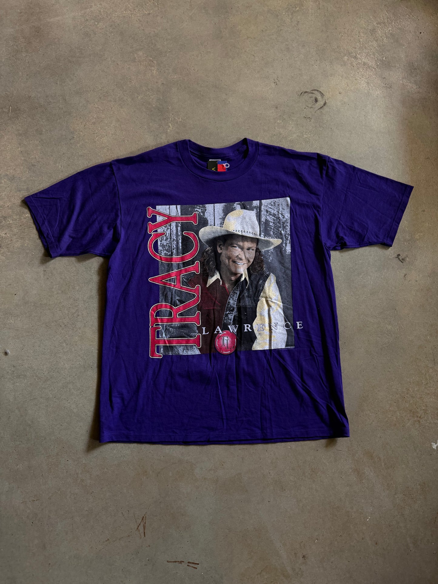 VTG 1993 Tracy Lawerence Break Heart Country Music Tour Tee Sz XL