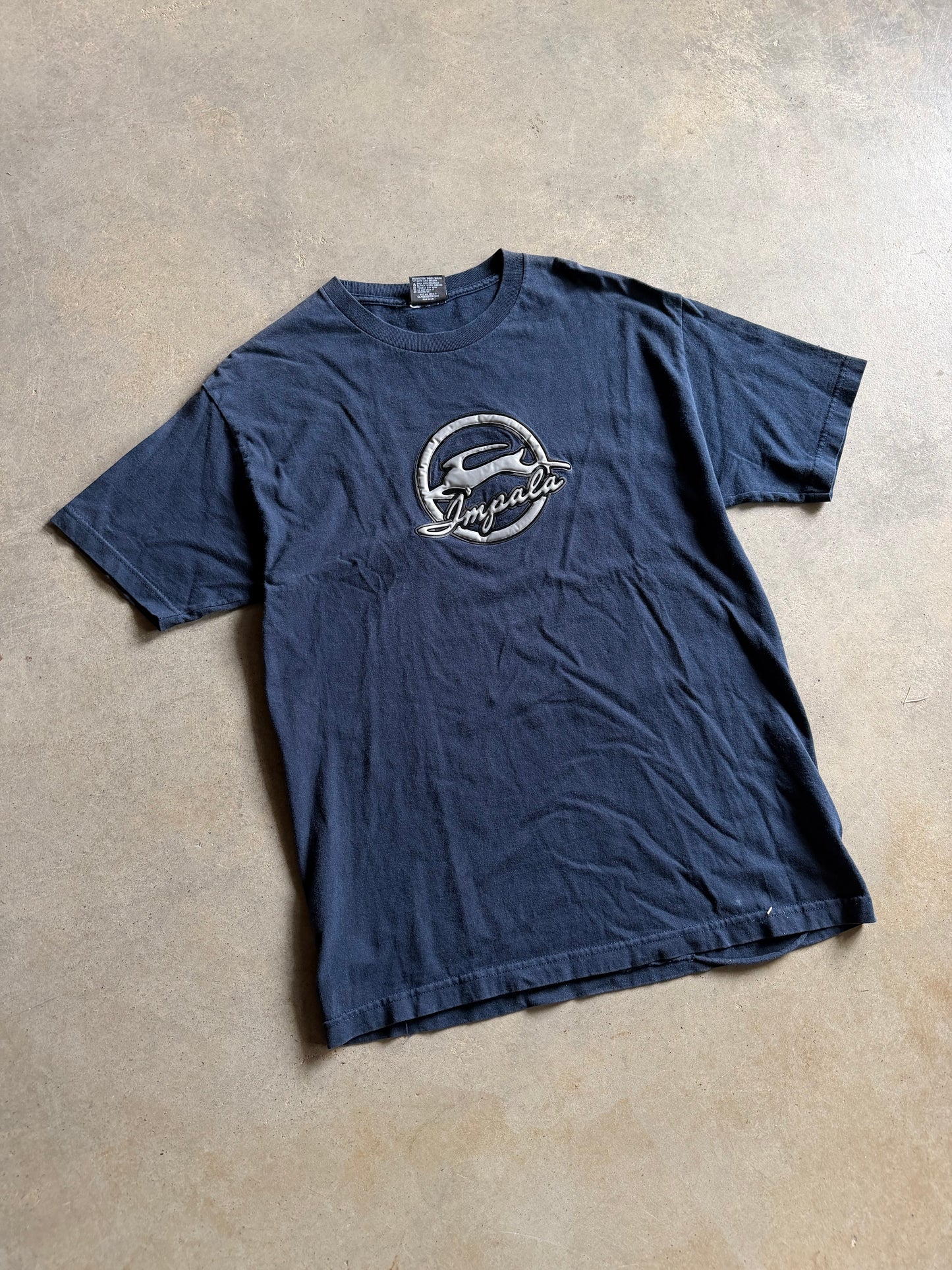 Y2K Impala Rollin Hard Street Proud Tee Sz L