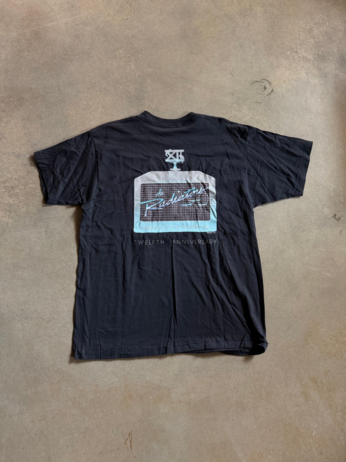 VTG The Radiators Anniversary Tee Sz XL