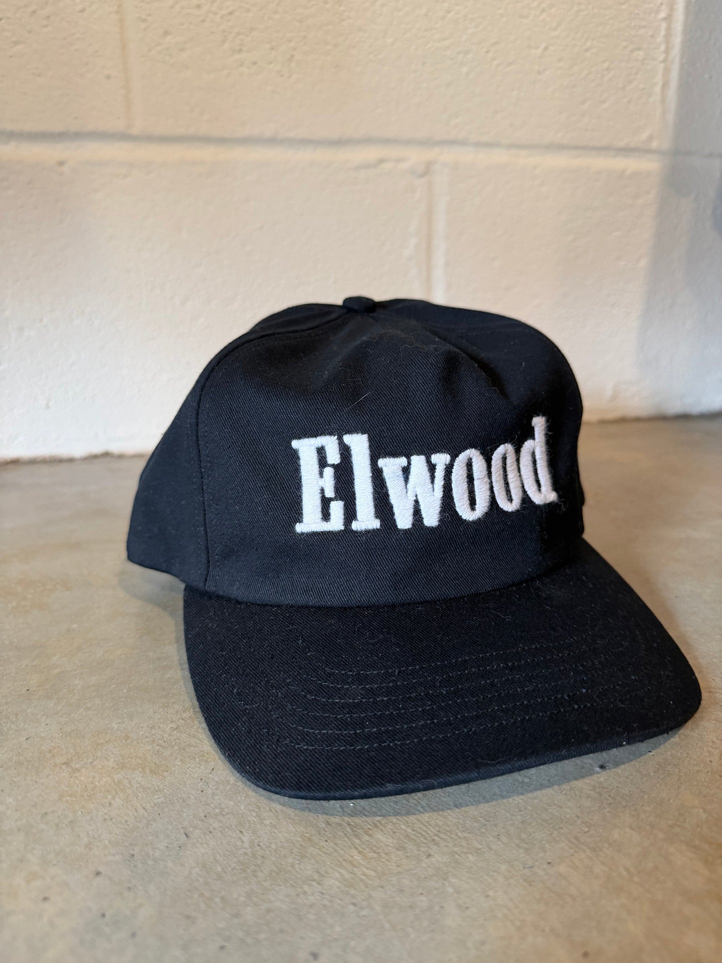 Elwood Black Snapback Hat