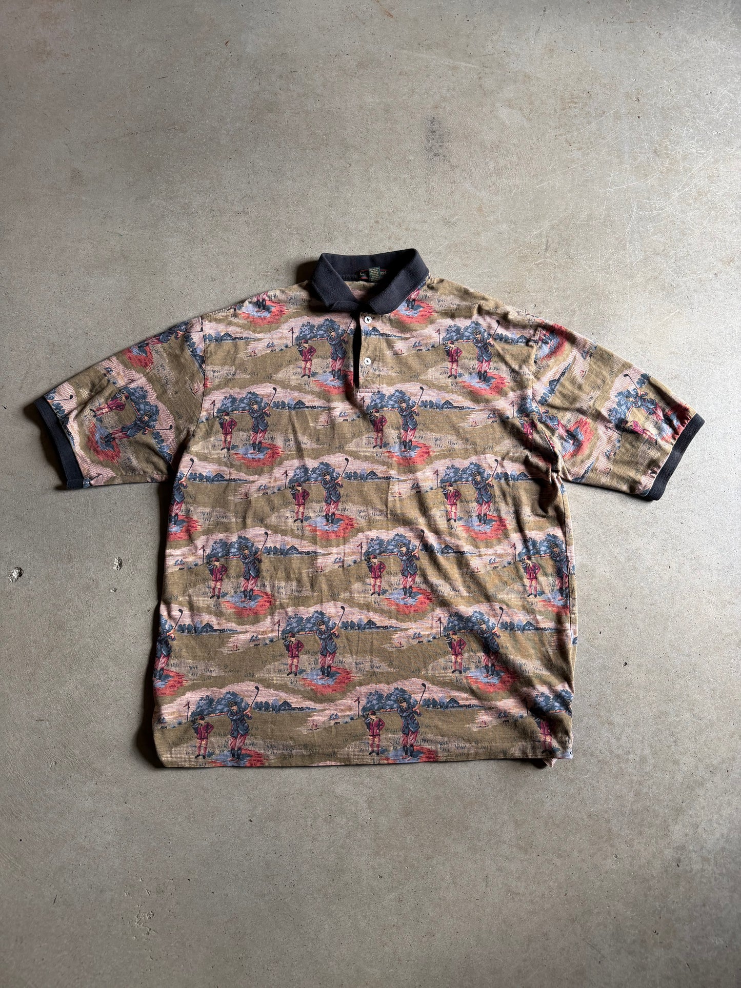 Cross Creek Golf Polo Shirt Size XL