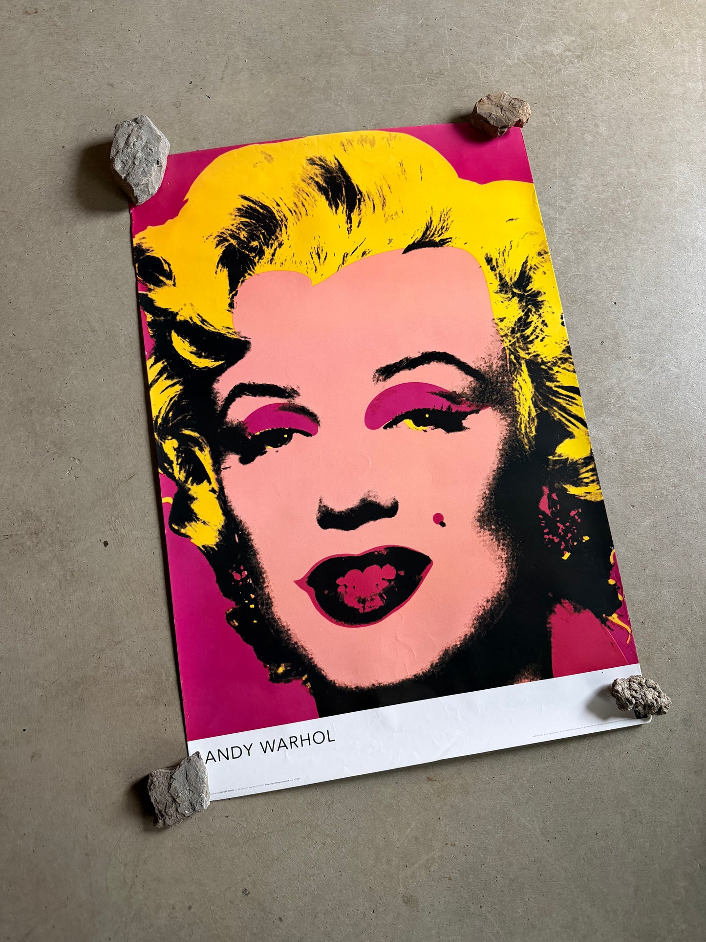 Andy Warhol Foundation Marilyn Monroe 2004 Poster