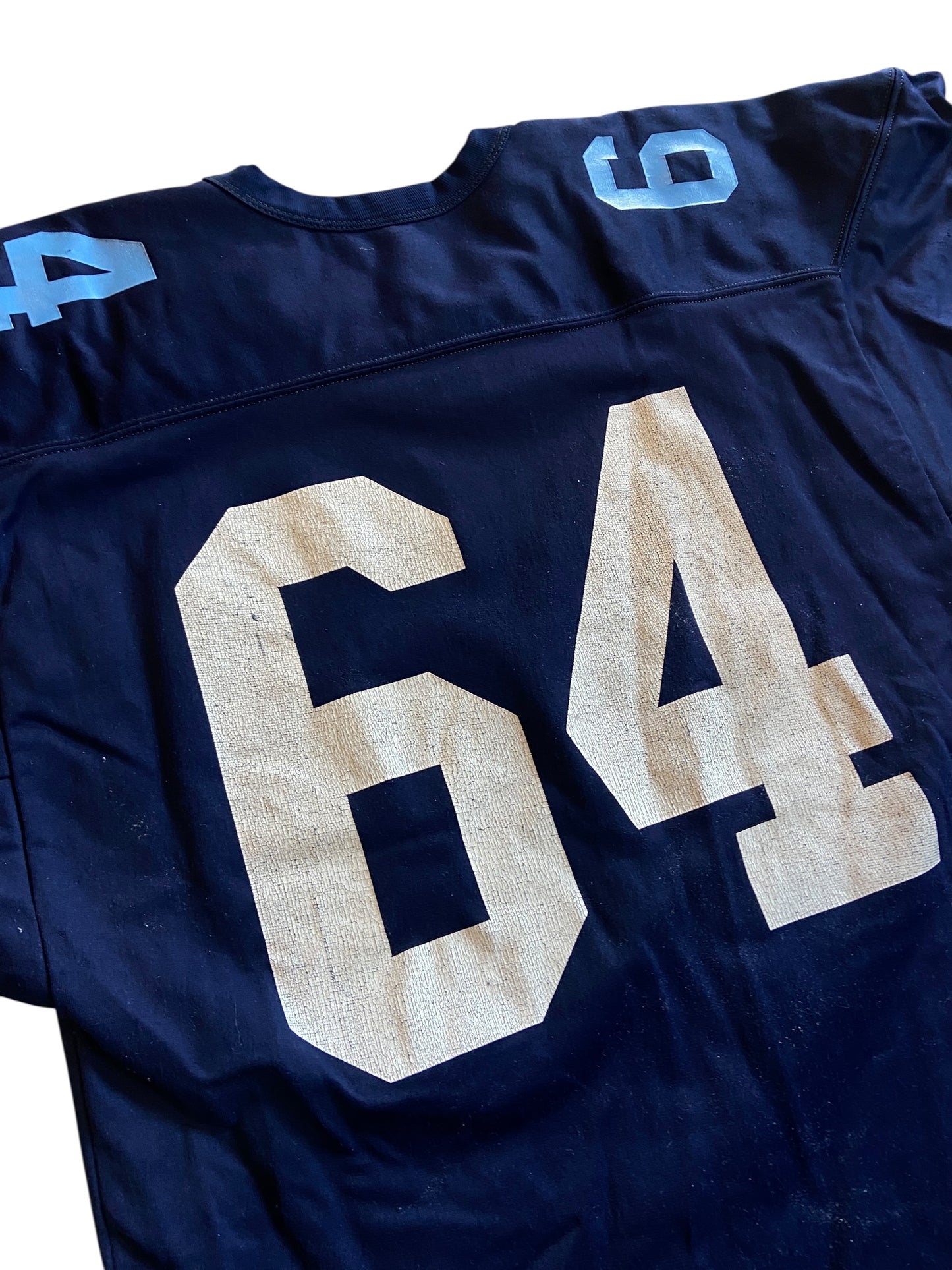 VTG Russell Athletic Blue/Baby Blue Football Jersey Sz L/XL