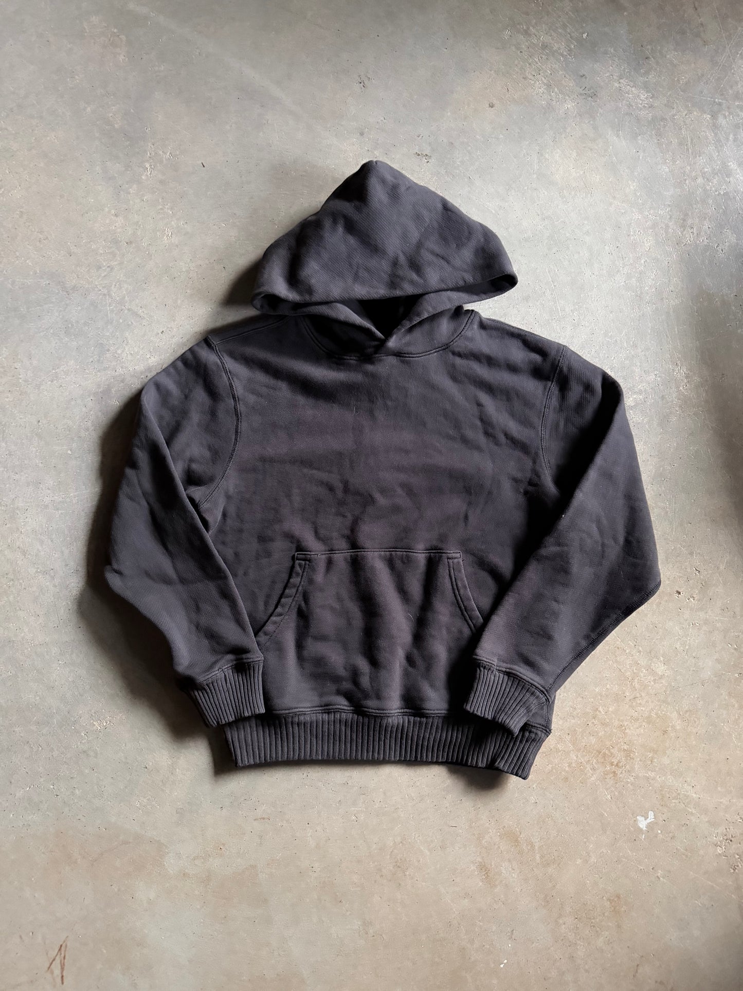 Elwood Faded Black Hoodie Sz XS