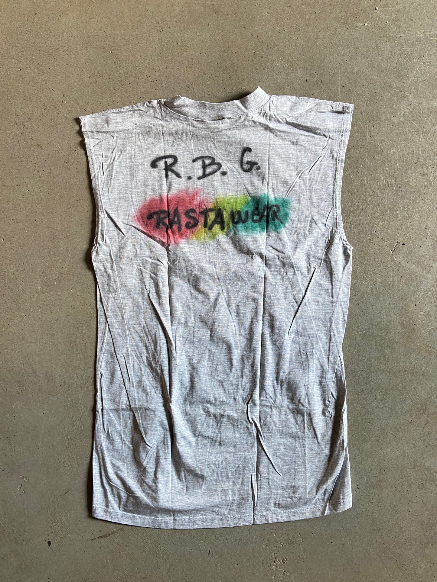 VTG Bob Marley And The Wailers Sleeveless Tee Sz M
