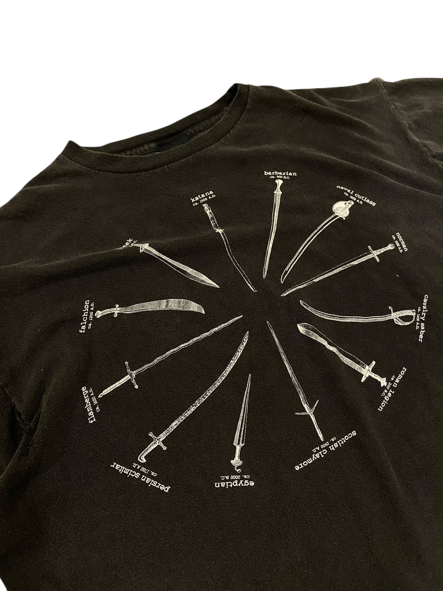 VTG Highlander There Can Be Only One Swords Tee Sz XL/2XL