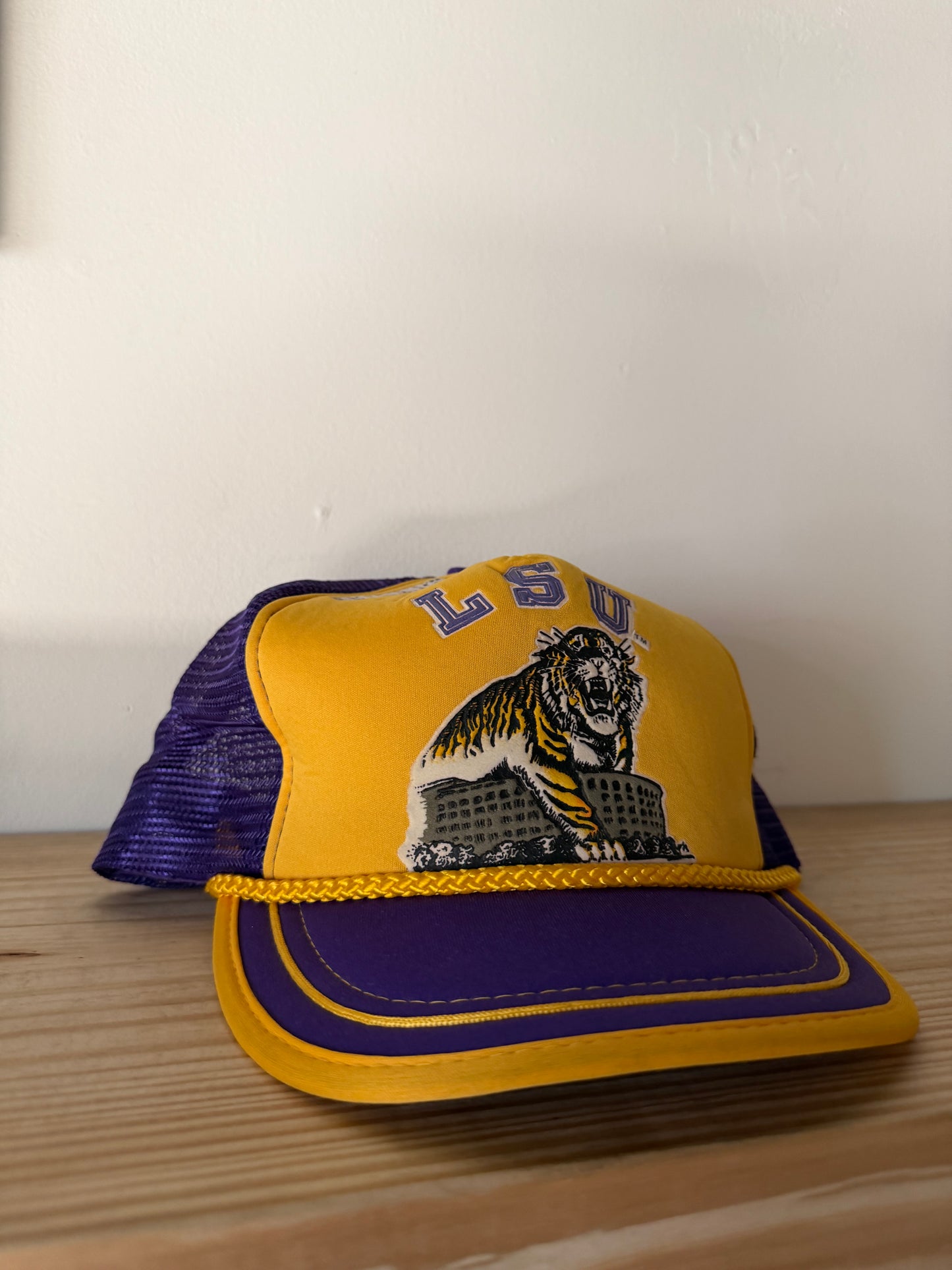 VTG LSU Tigers Daystone Trucker Hat