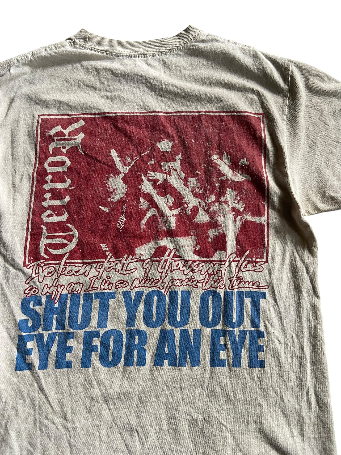 Terror Shut You Out Eye For An Eye Tee Sz M/L