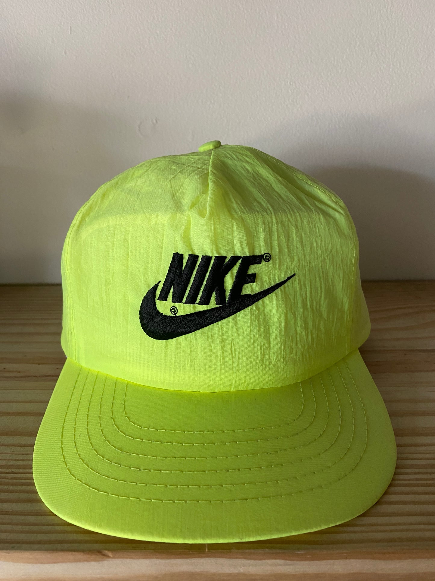 VTG Nike Neon Yellow Volleyball Hat
