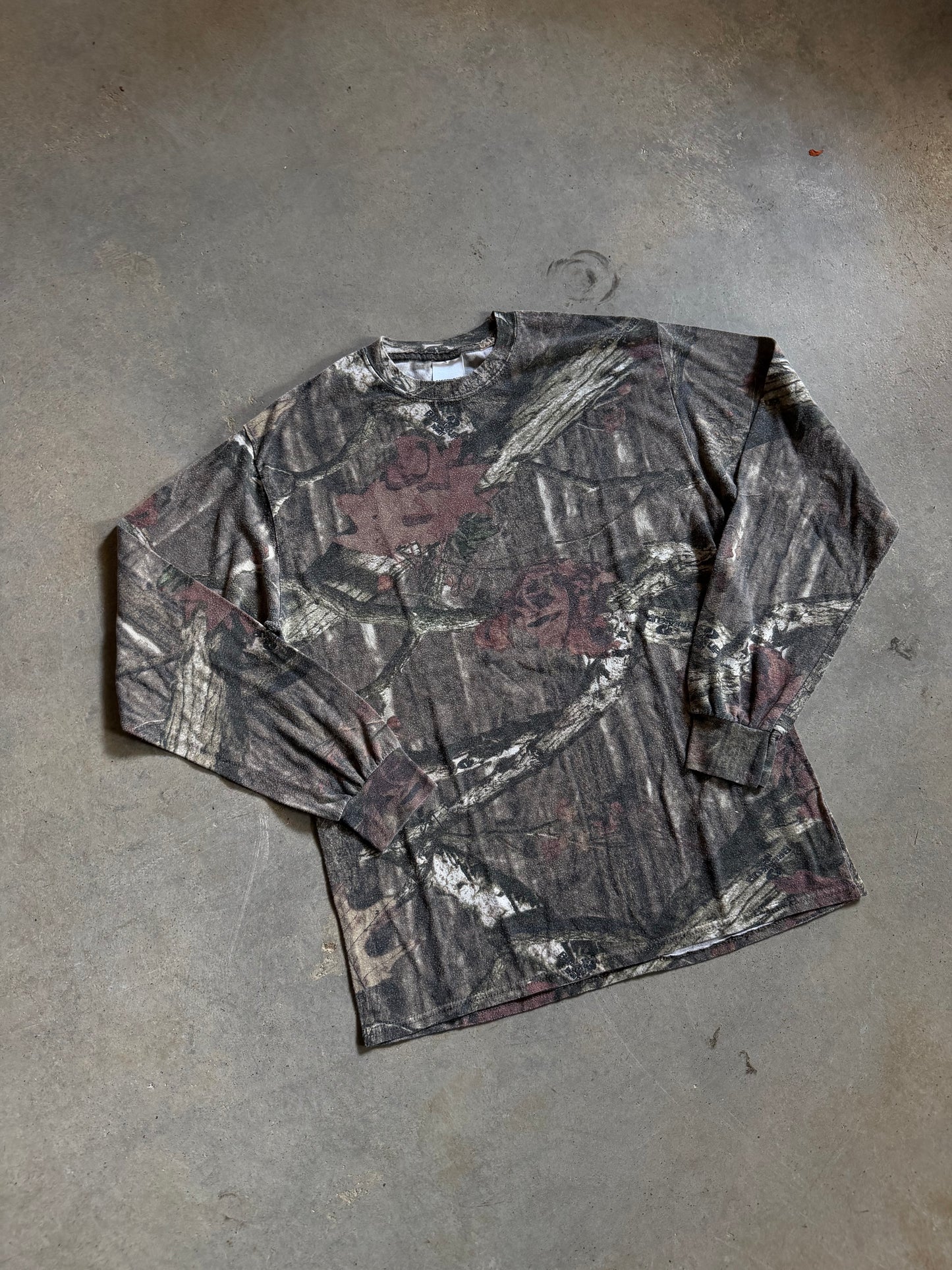 Mossy Oak Camo LS Tee Sz M
