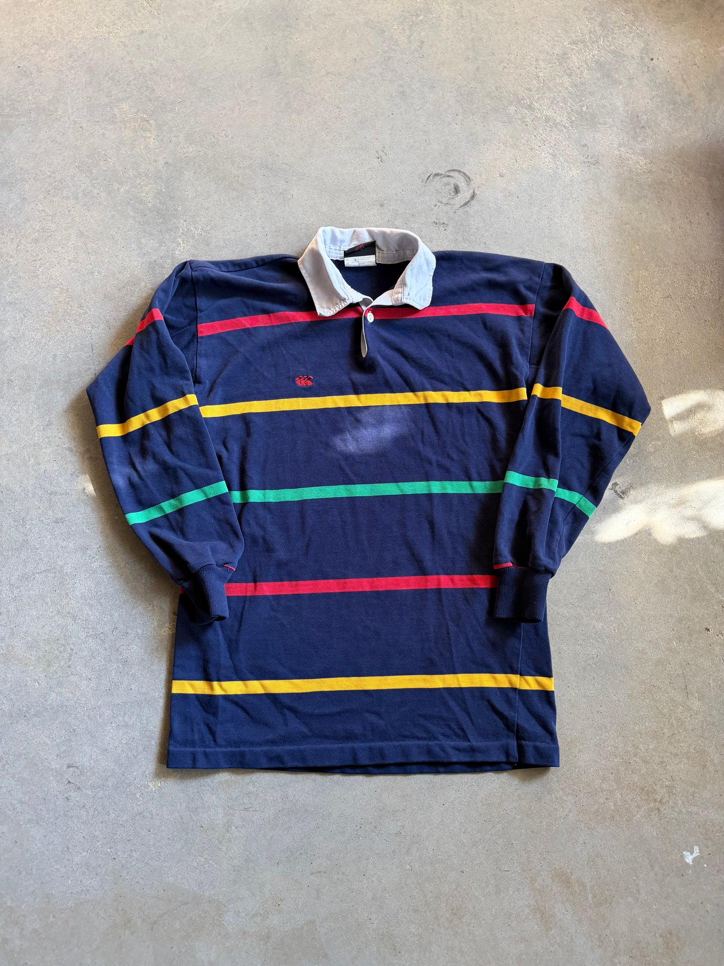 Canterbury New Zealand Multicolor Polo Rugby Sz M
