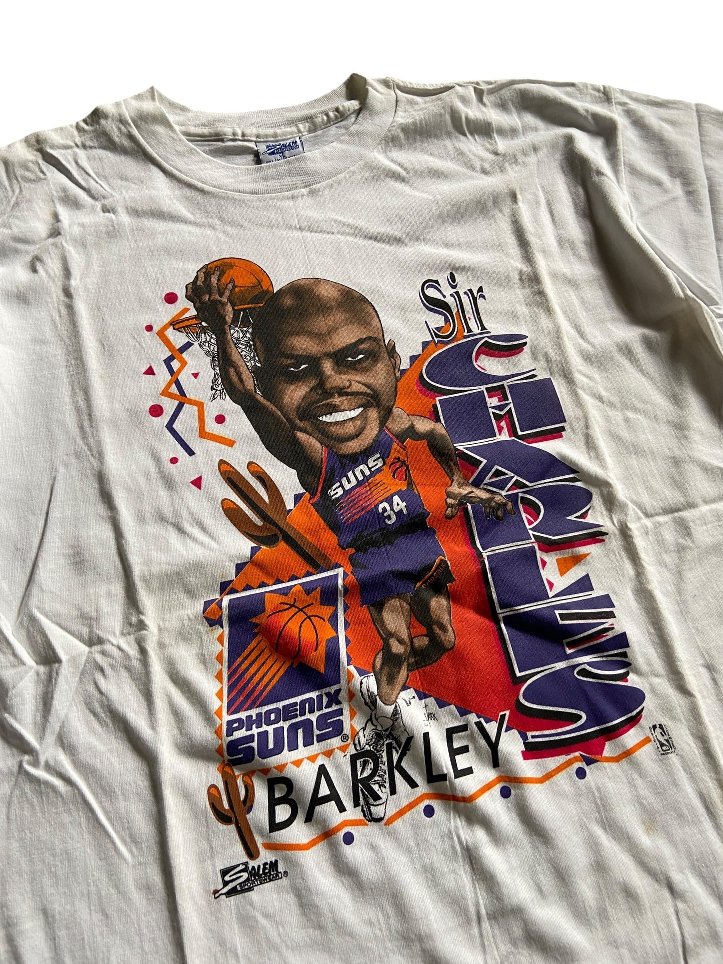 VTG Salem Charles Barkley "Sir Charles" Tee Sz XL