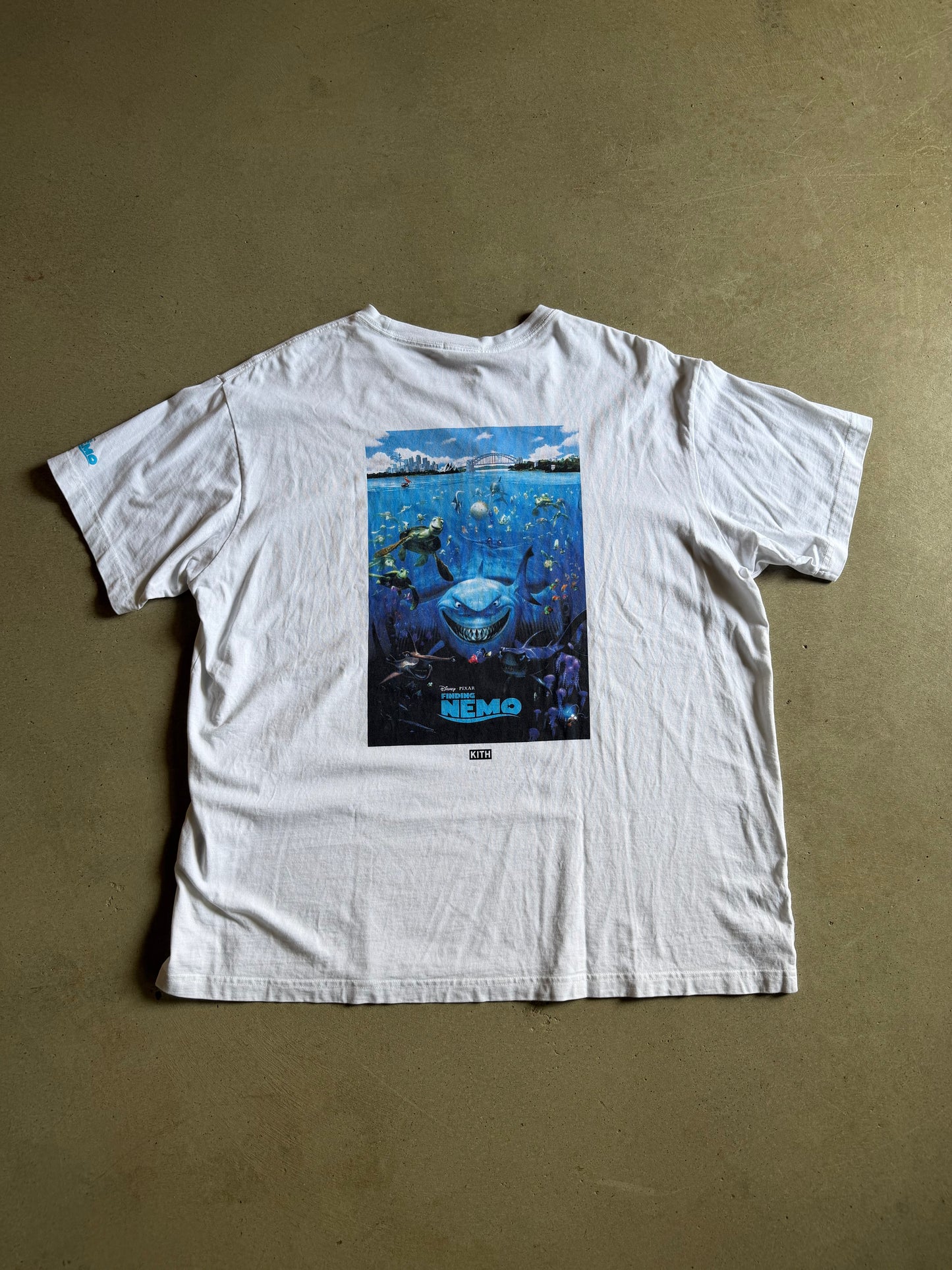 Kith x Disney Pixar Finding Nemo Family Vintage Tee Sz XXL