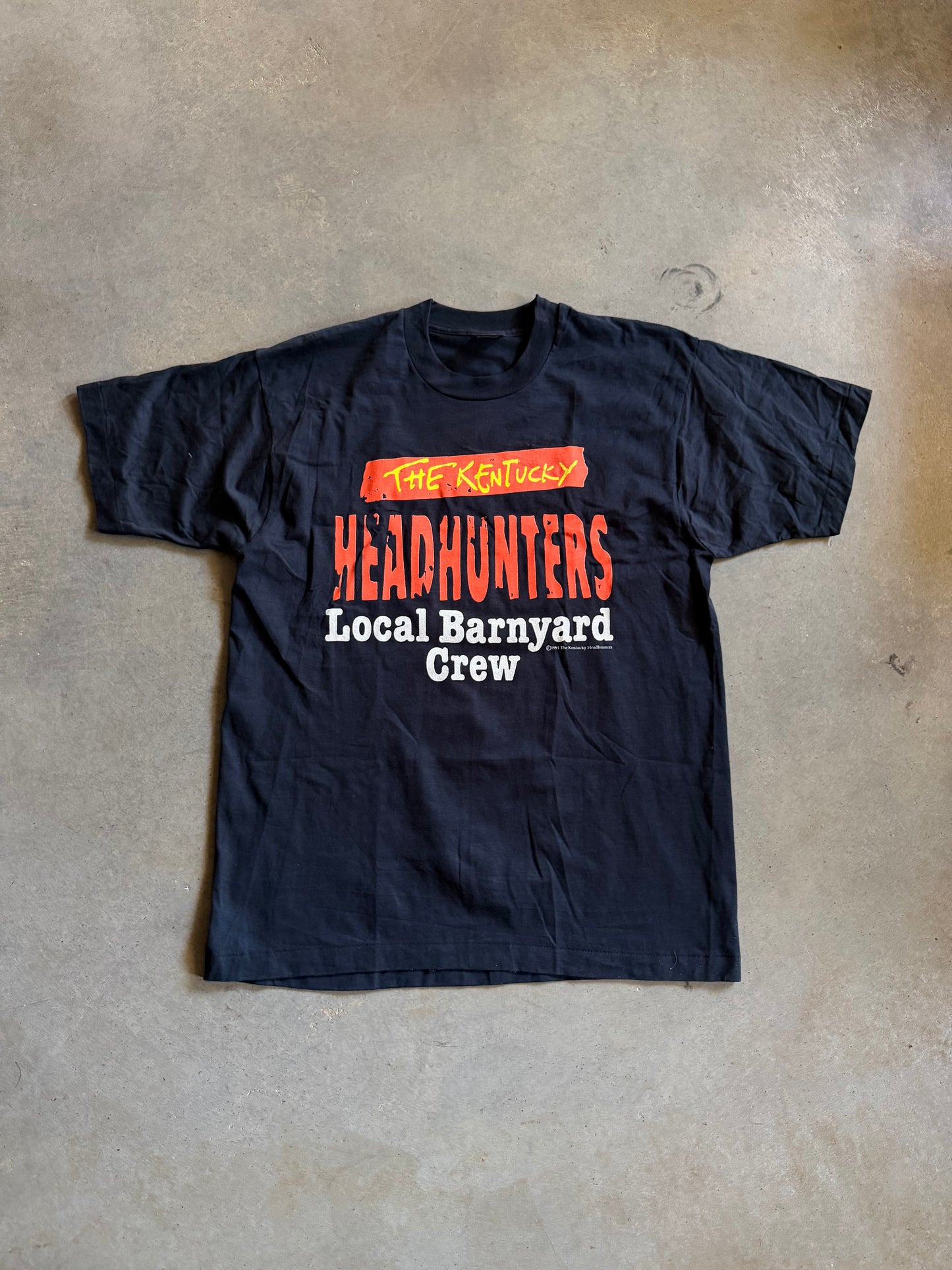 VTG The Kentucky Headhunters Electric Barnyard Tour Crew Tee Sz XL