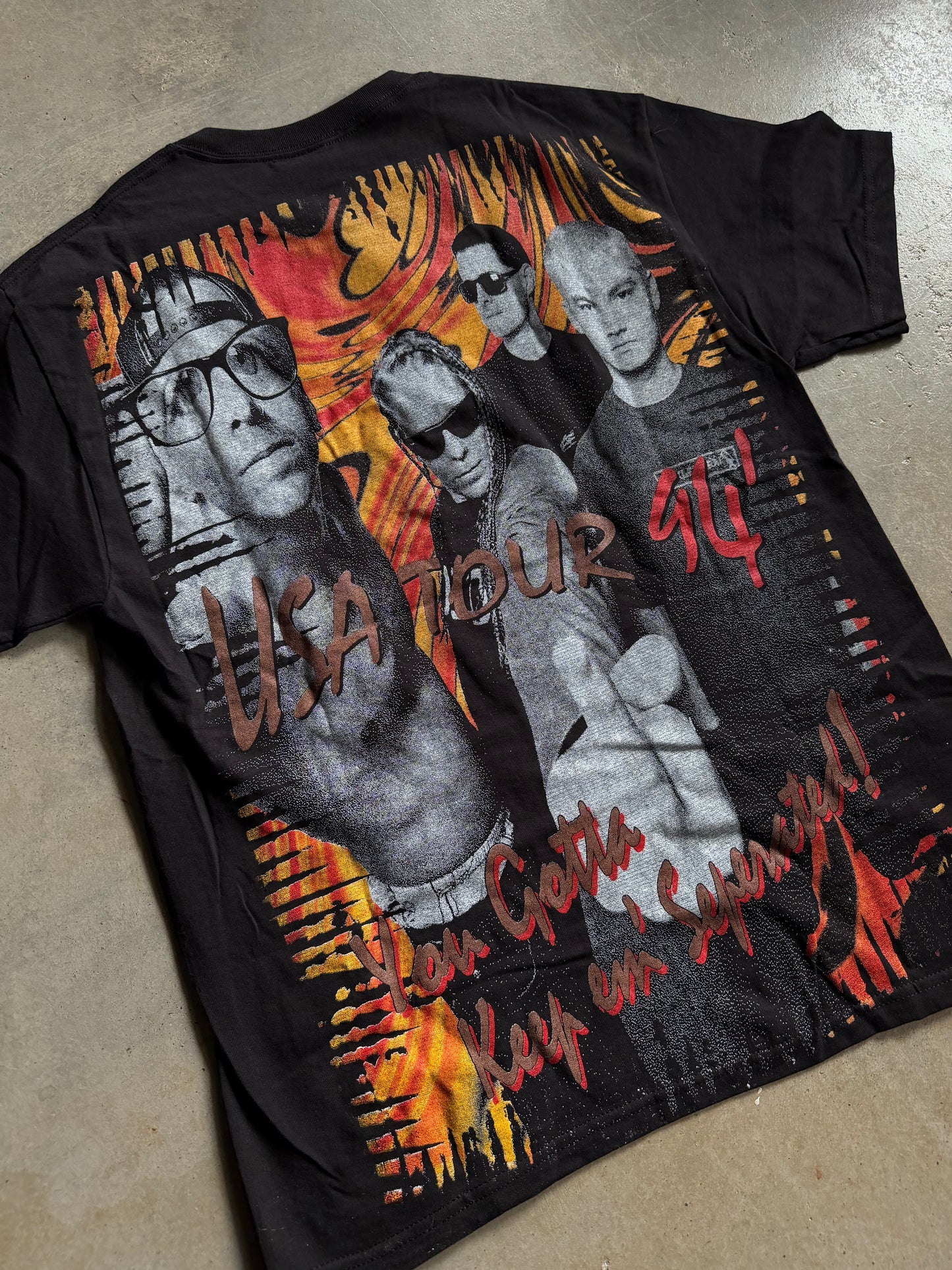 Backstock Co Offspring Black Orig. Tee Sz L