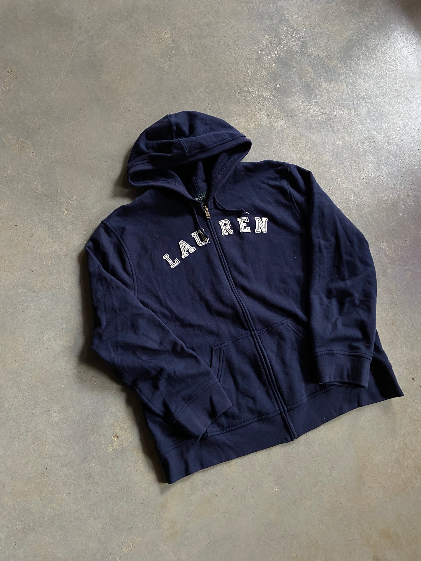 Lauren Ralph Lauren Zip Up Hoodie Sz Women's XL