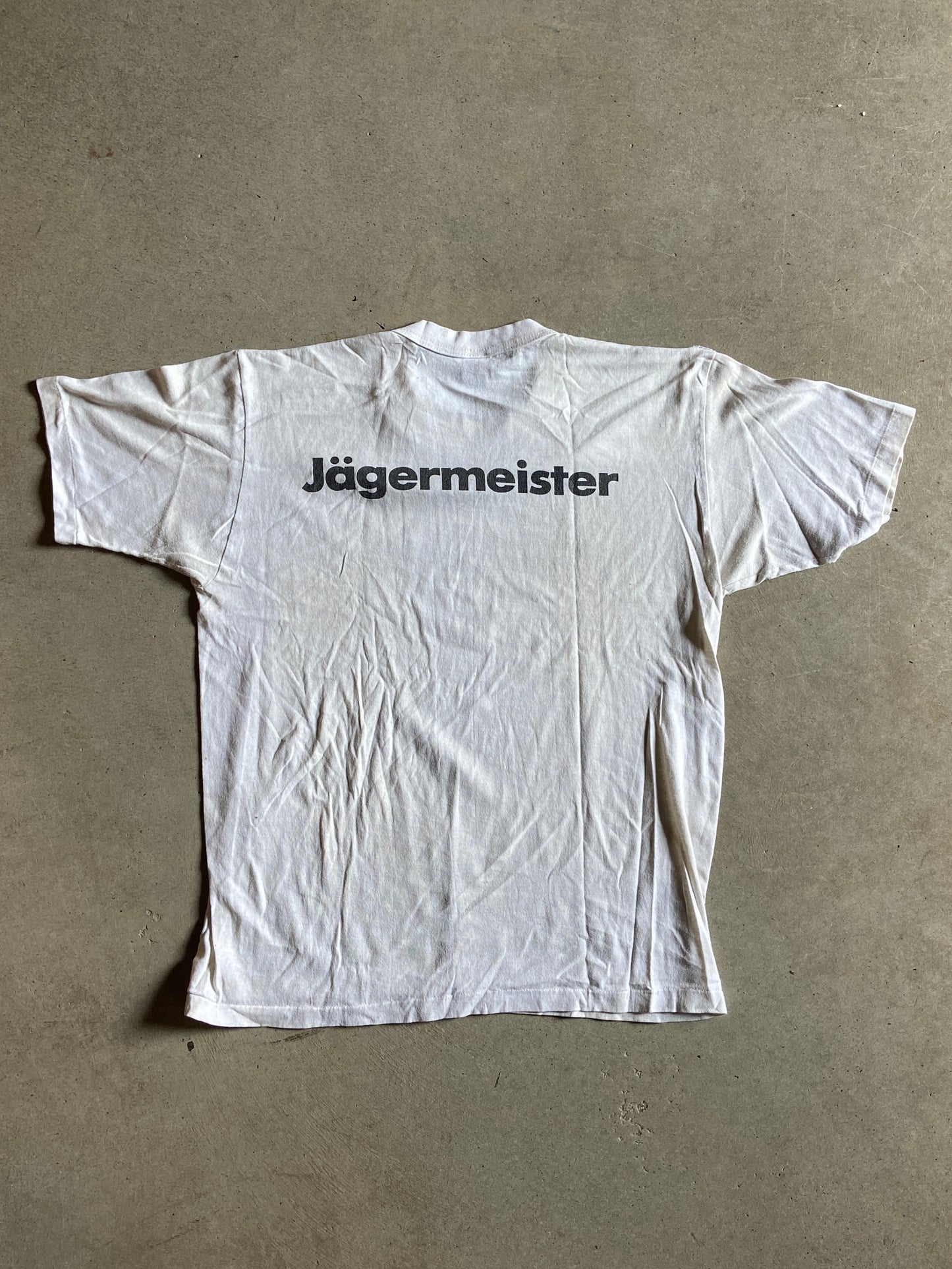 VTG 80s Jagermeister Graphic Tee Sz M