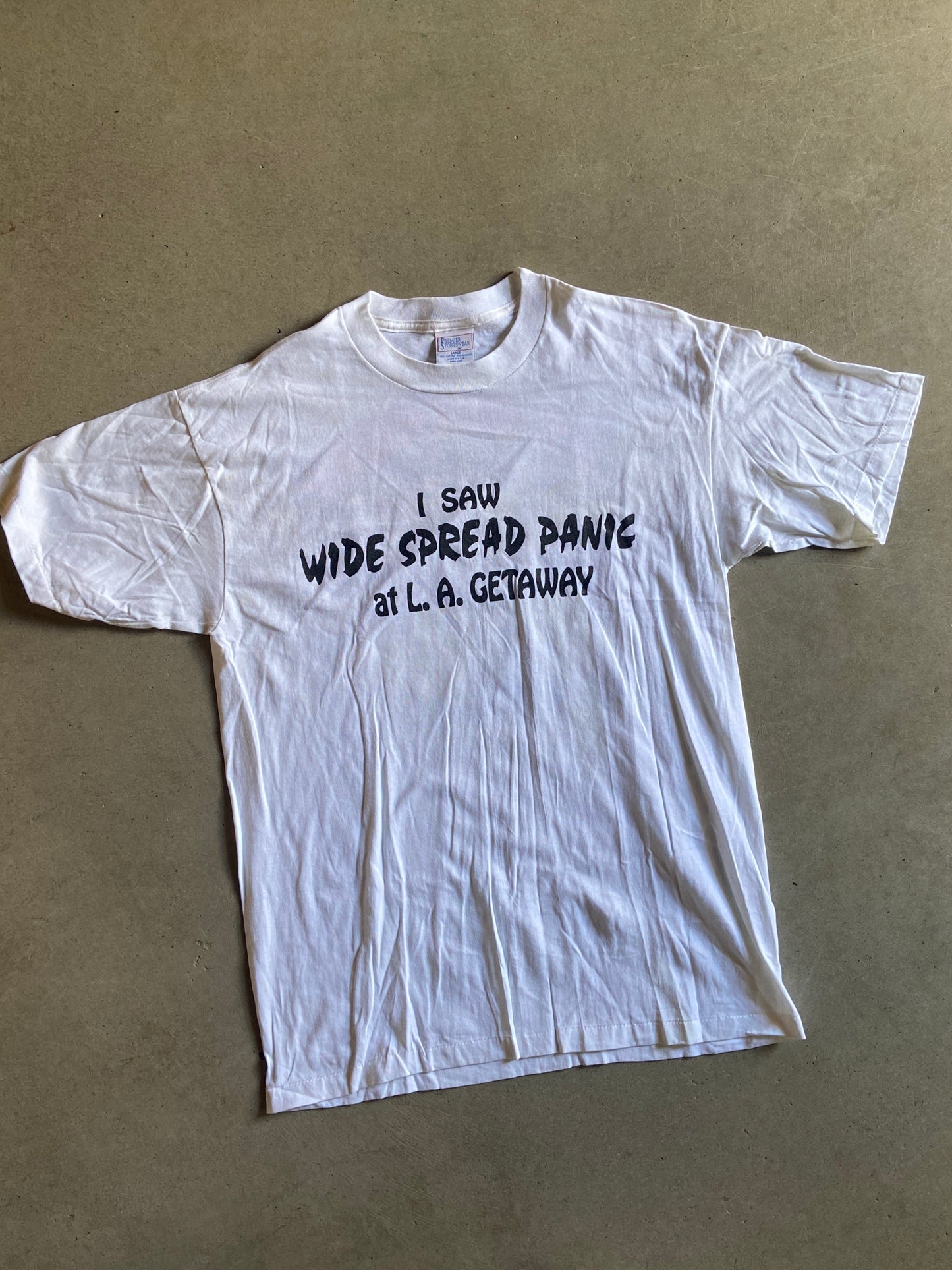 VTG Wide Spread Panic at LA Getaway Tee Sz L/XL