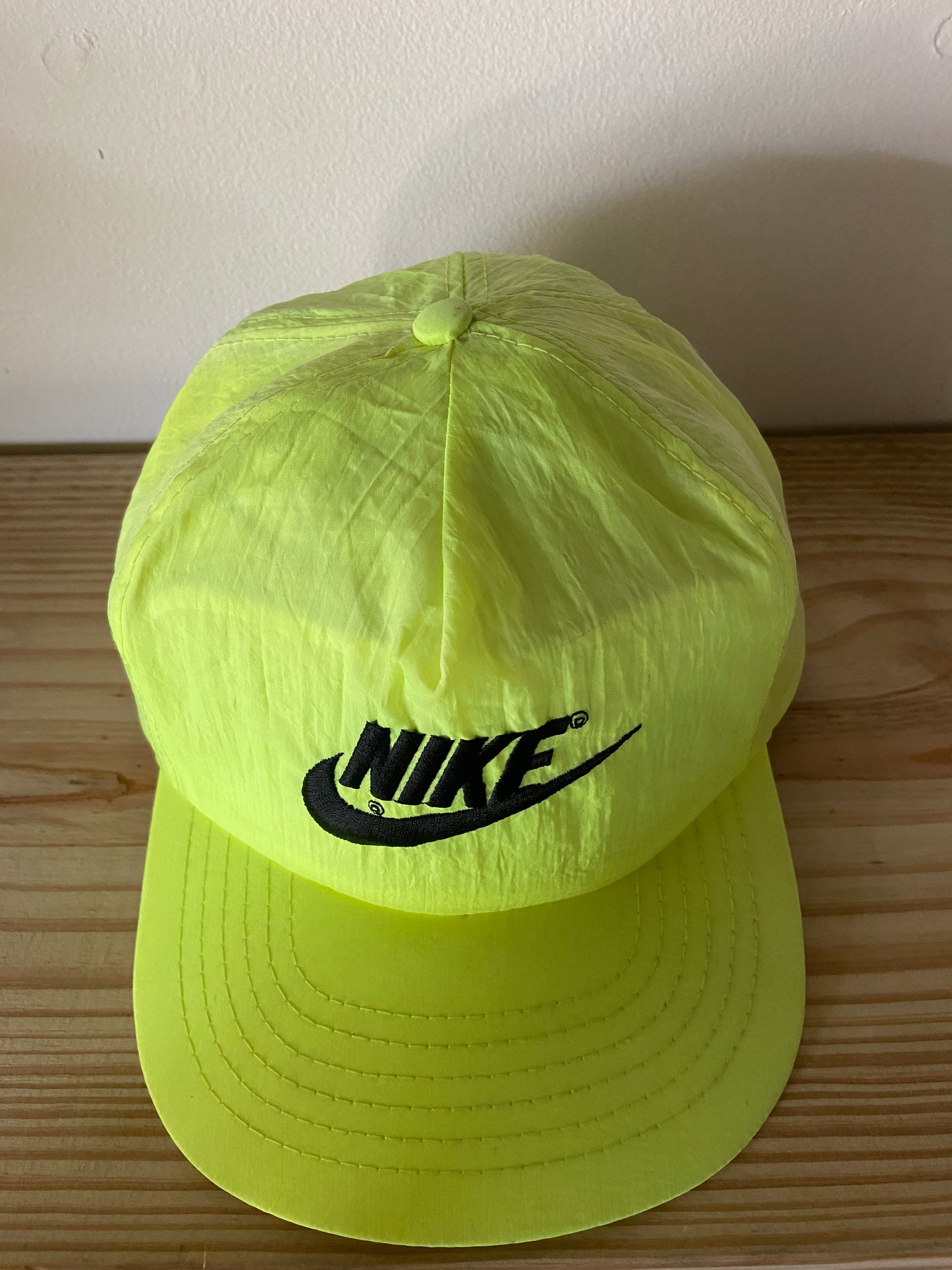VTG Nike Neon Yellow Volleyball Hat