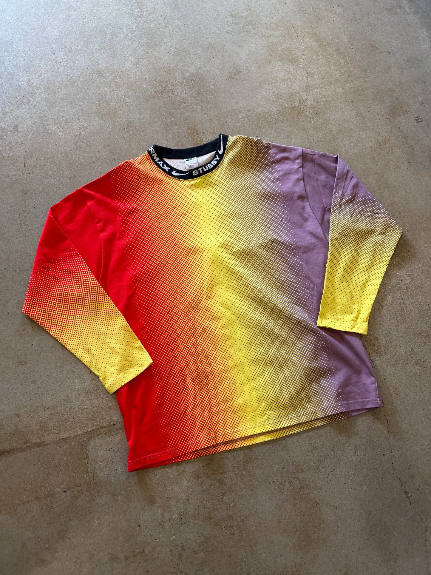 Nike Stussy LS Multi Tee Sz XL