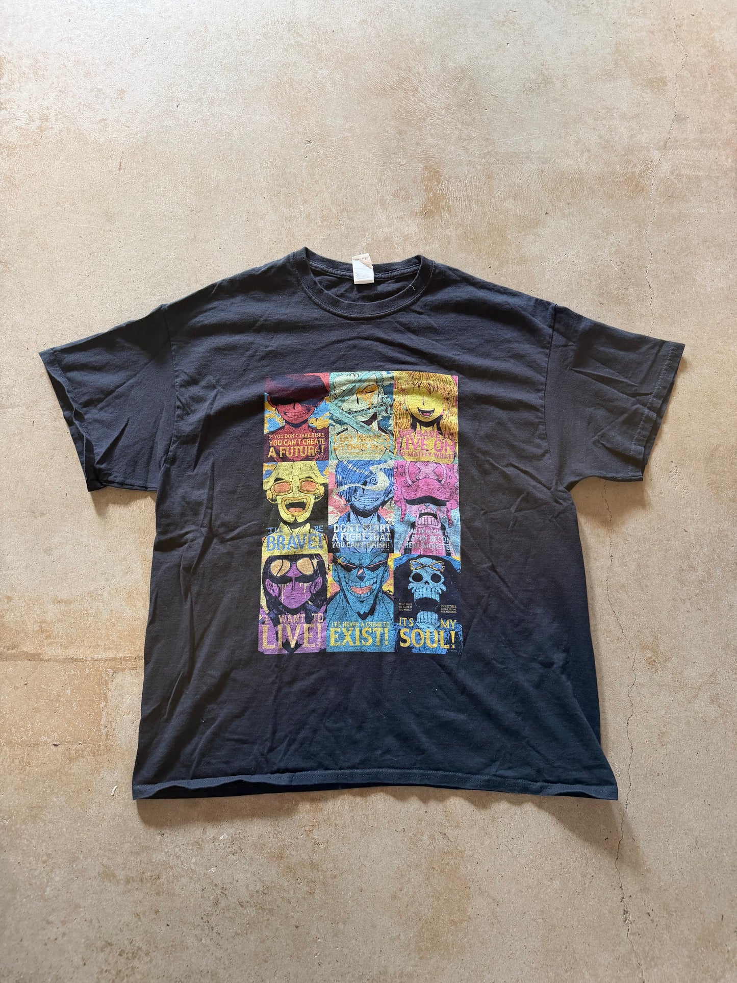 One Piece Poster Tee Sz XL