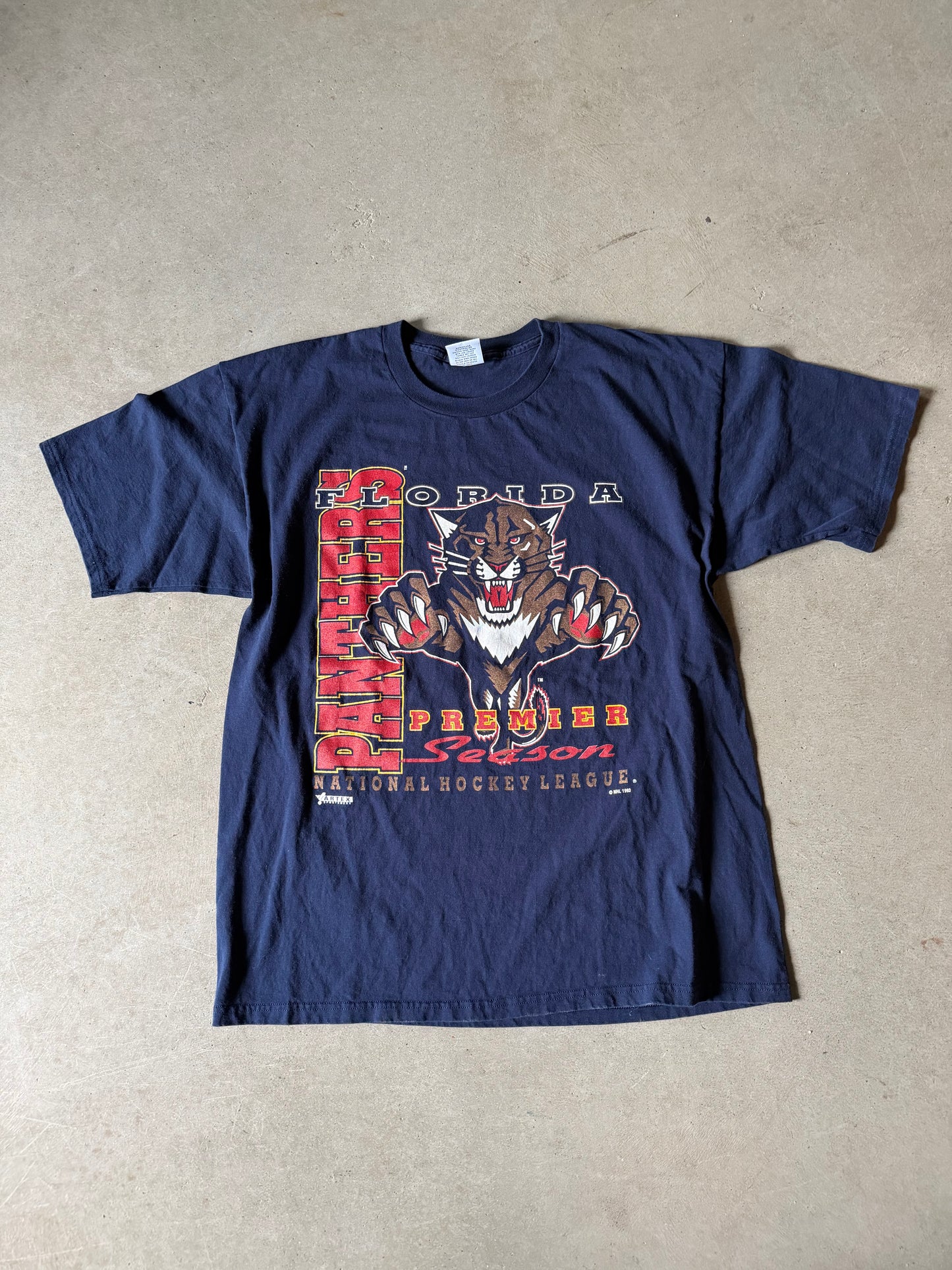 VTG Florida Panthers Premier Season Tee Sz XL
