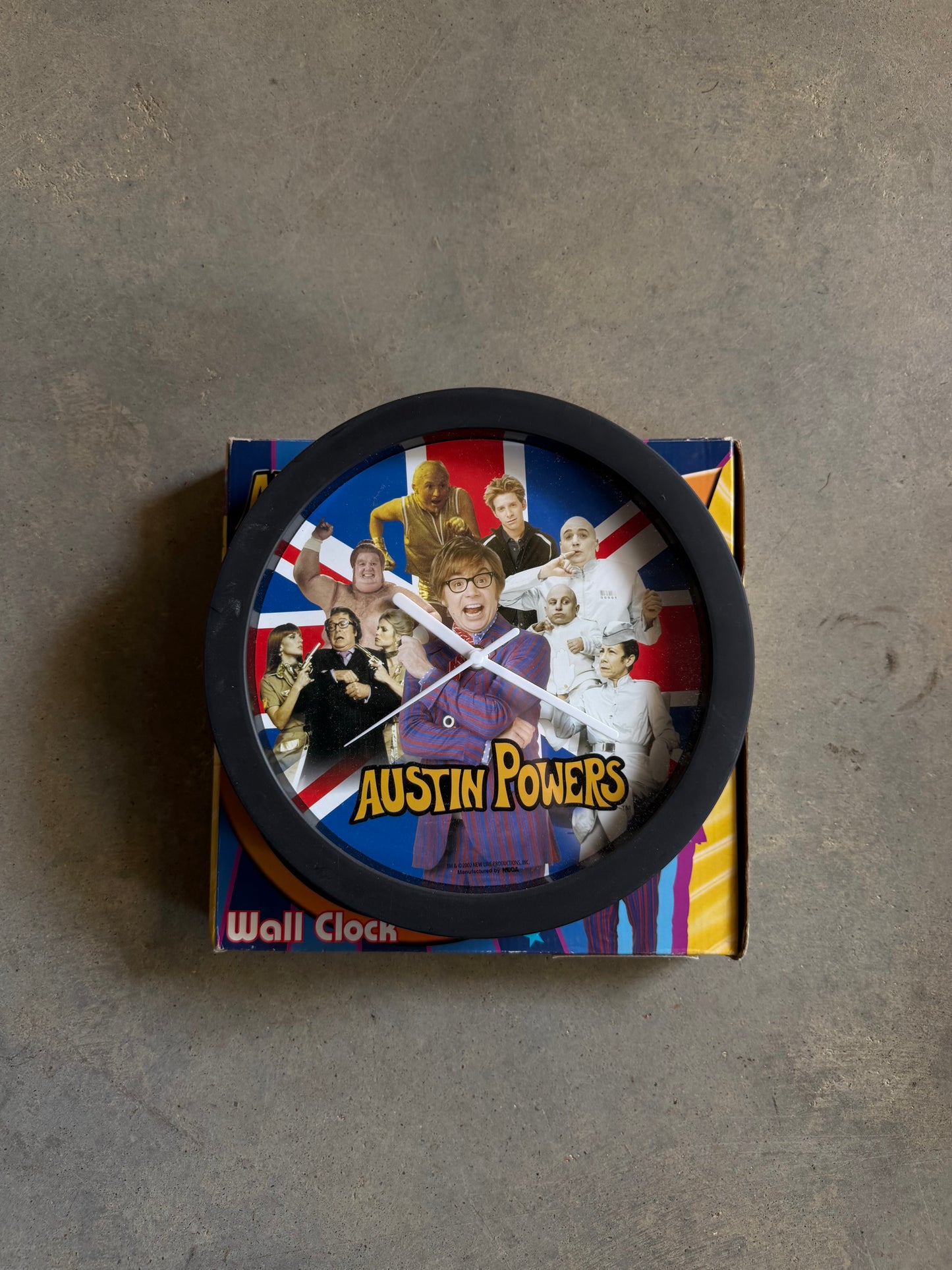 VTG Austin Powers Wall Clock