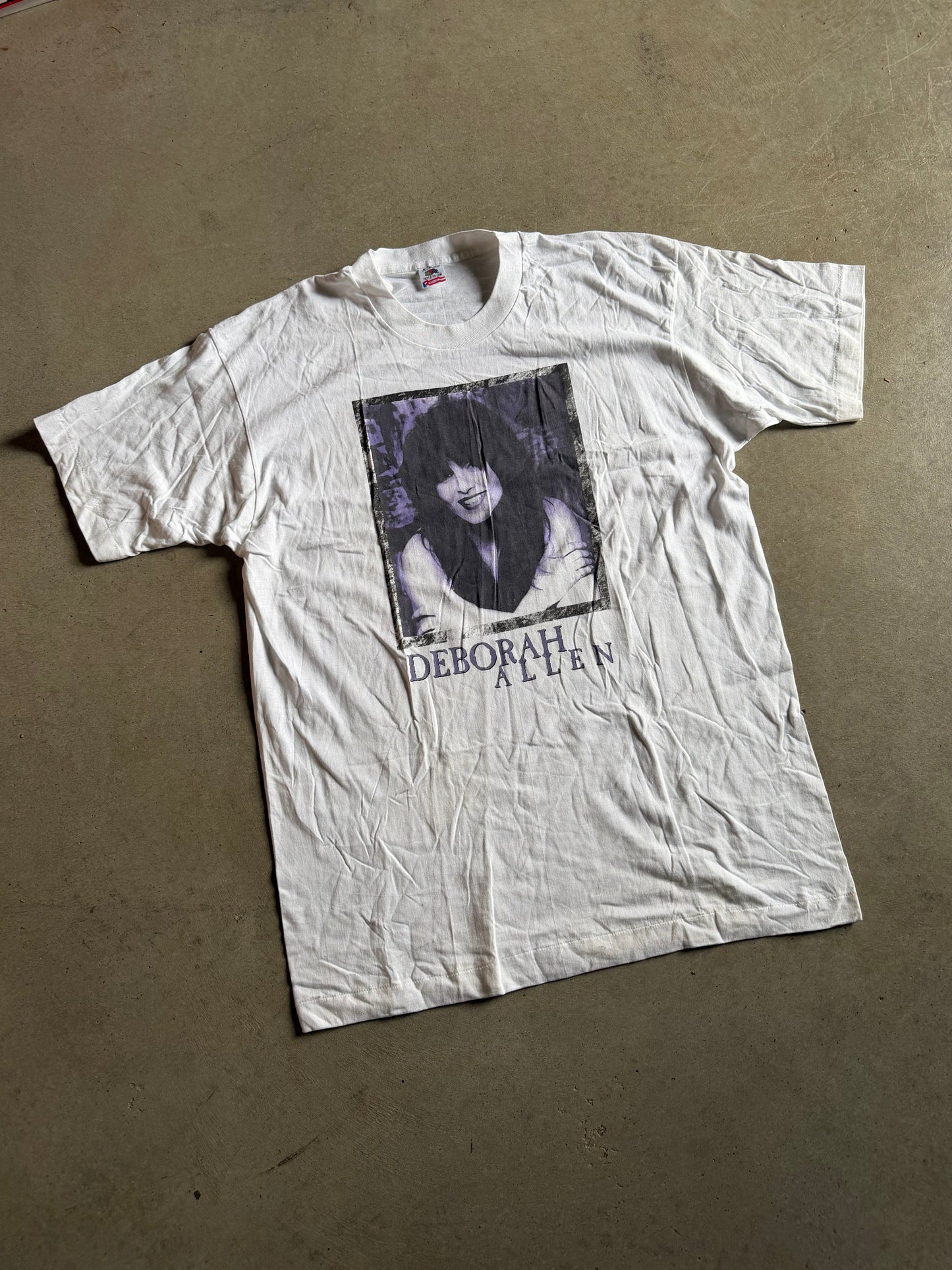 VTG 90s Deborah Allen All That I Am Tour Tee Sz XL