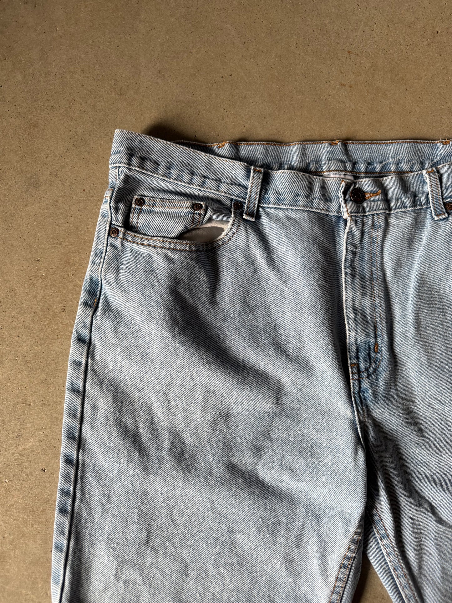 Faded Glory Light Wash Denim Jeans Sz 38x34