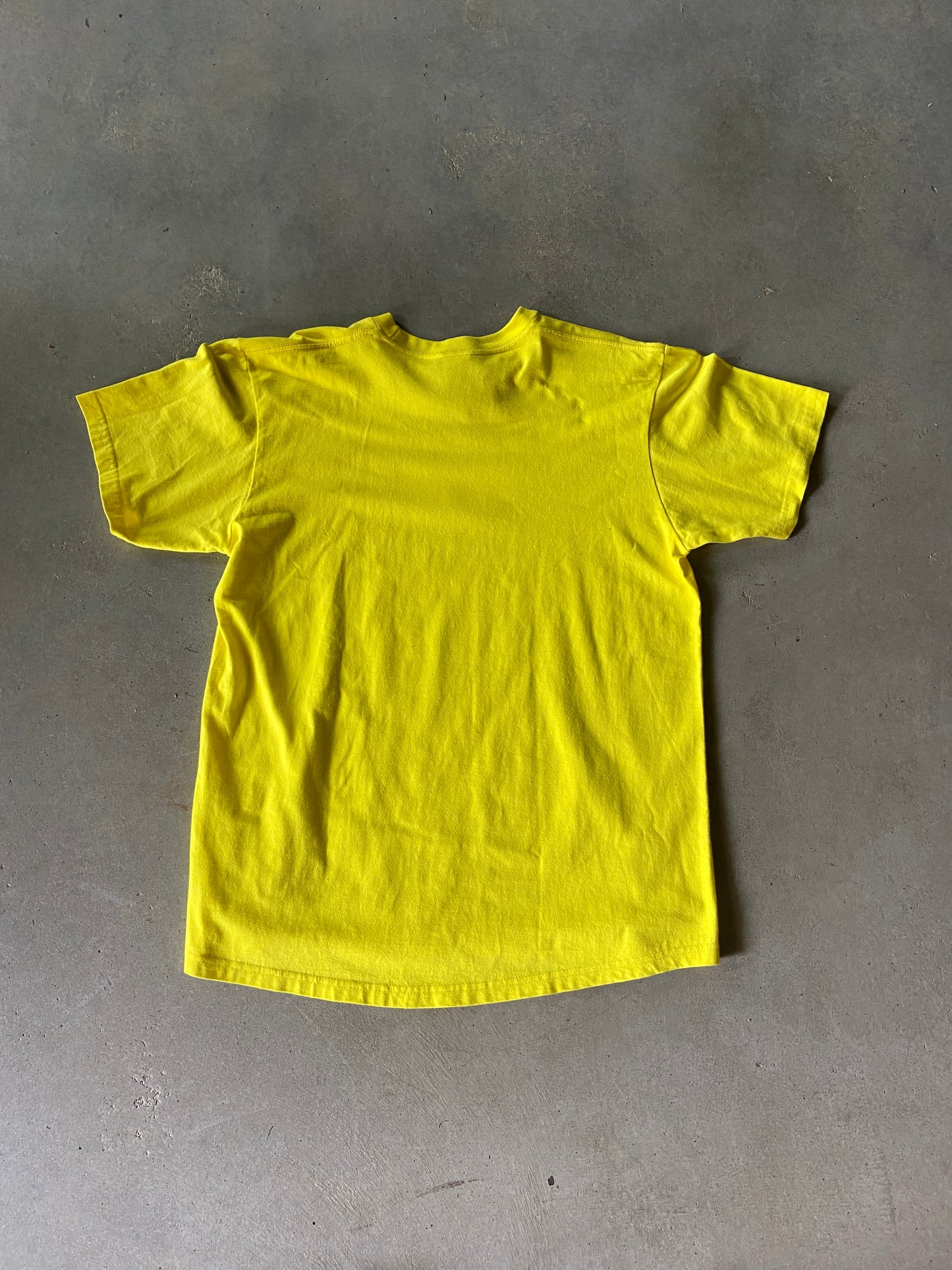 Supreme Yellow Bandana Box Logo Tee Sz L