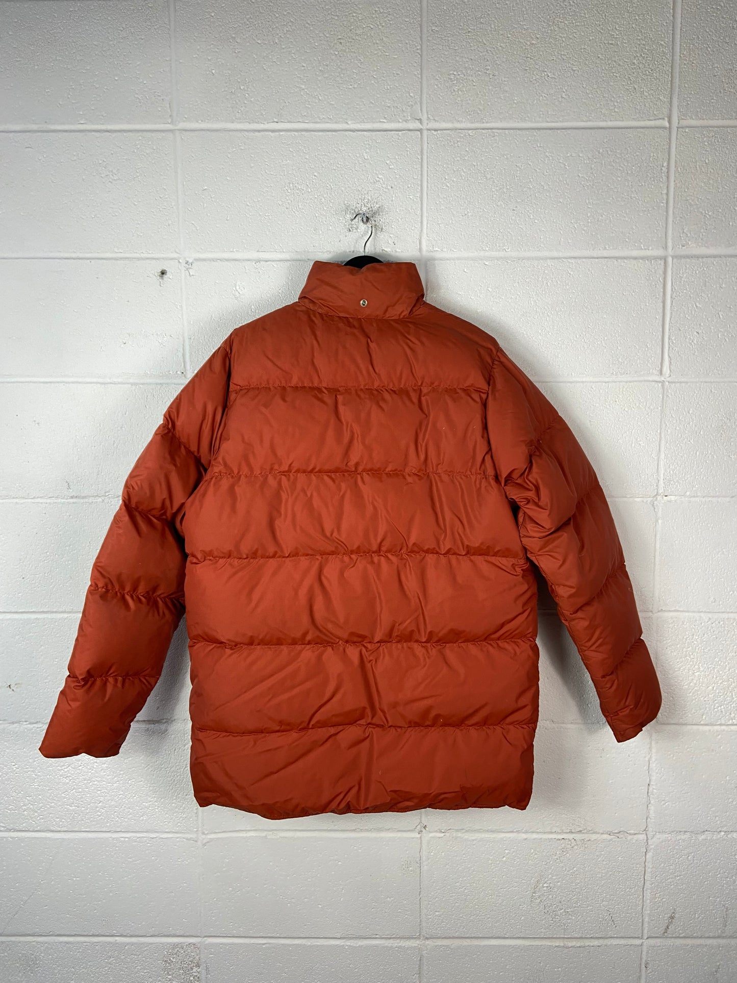 VTG Woolrich Burnt Orange Puffer Jacket SZ XL