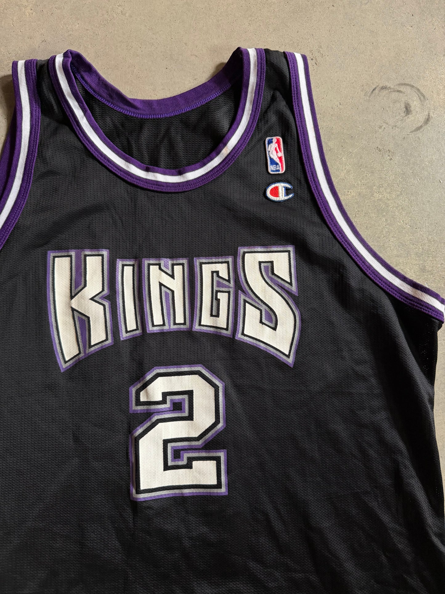 VTG Sacramento Kings Mitch Richmond Champion Jersey Sz 48/XL