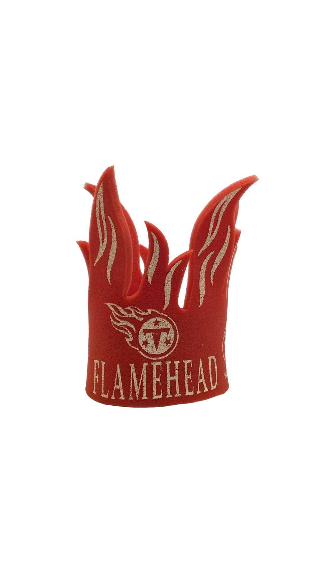 Foam Titans Flame Head Hat