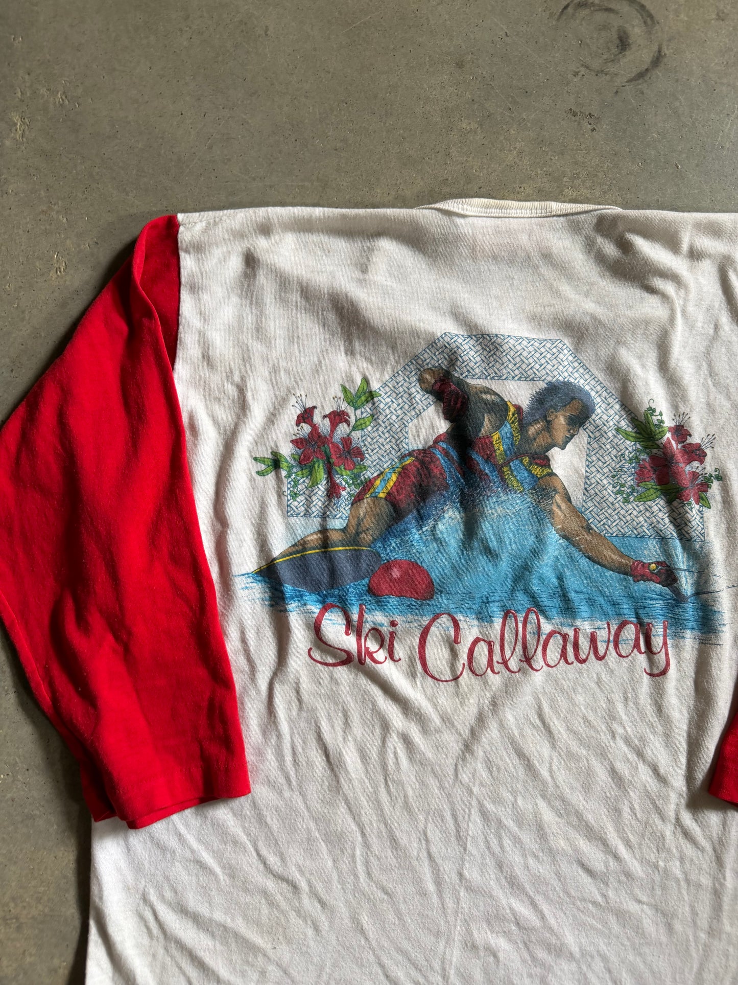 VTG Ski Callaway 1/2 Sleeve Tee Sz M/L