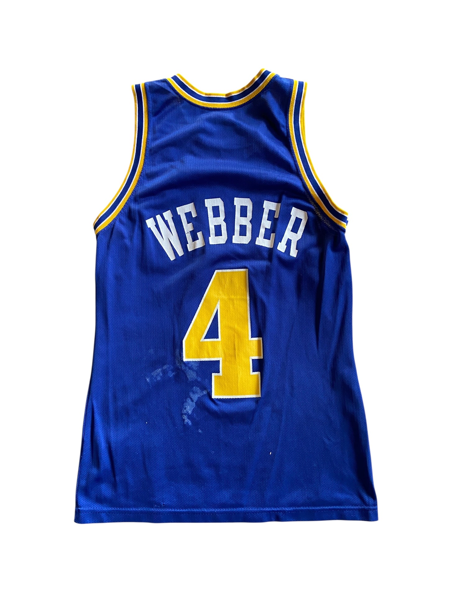 VTG Chris Webber Golden State Warriors Jersey Sz XS