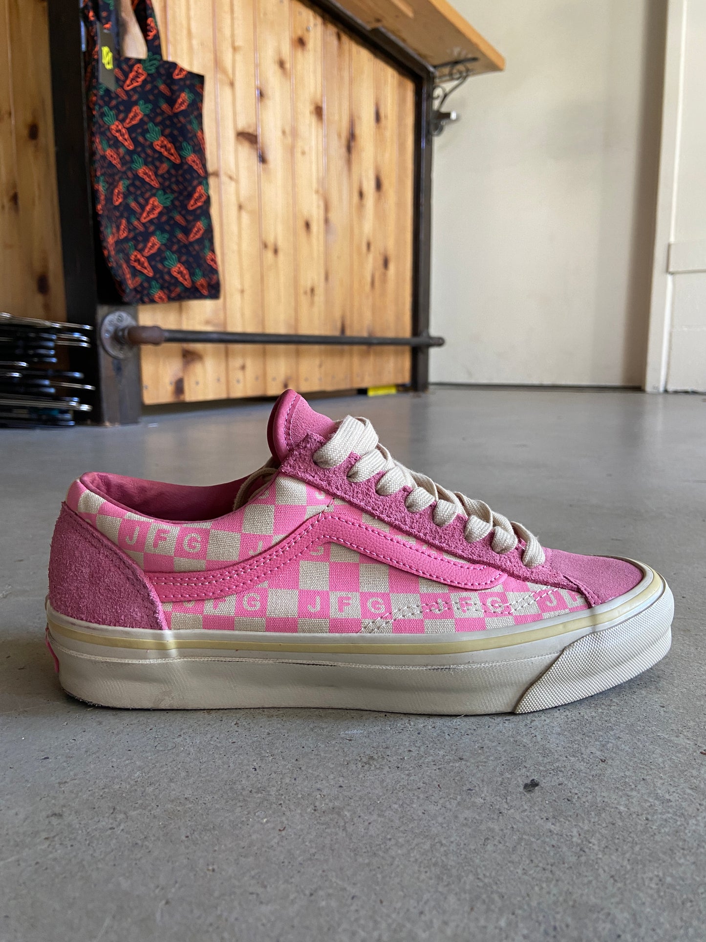 Preowned Vans Joe Freshgoods x OG Style 36 LX 'Honeymoon Stage - Pink' Sz 7.5M