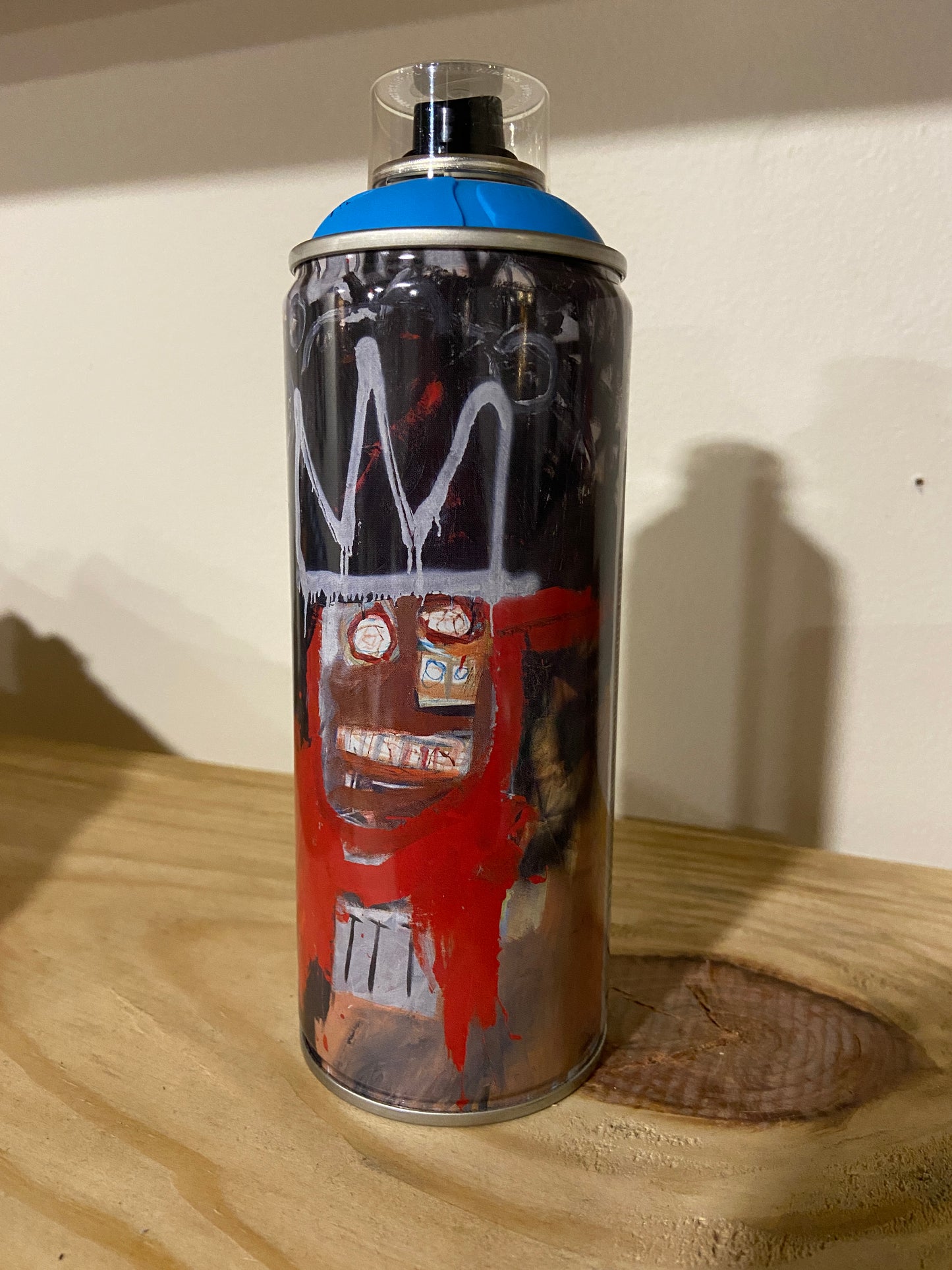 2018 Montana Colors x Jean Michael Basquiat Limited Edition Argo Blue Spray Can