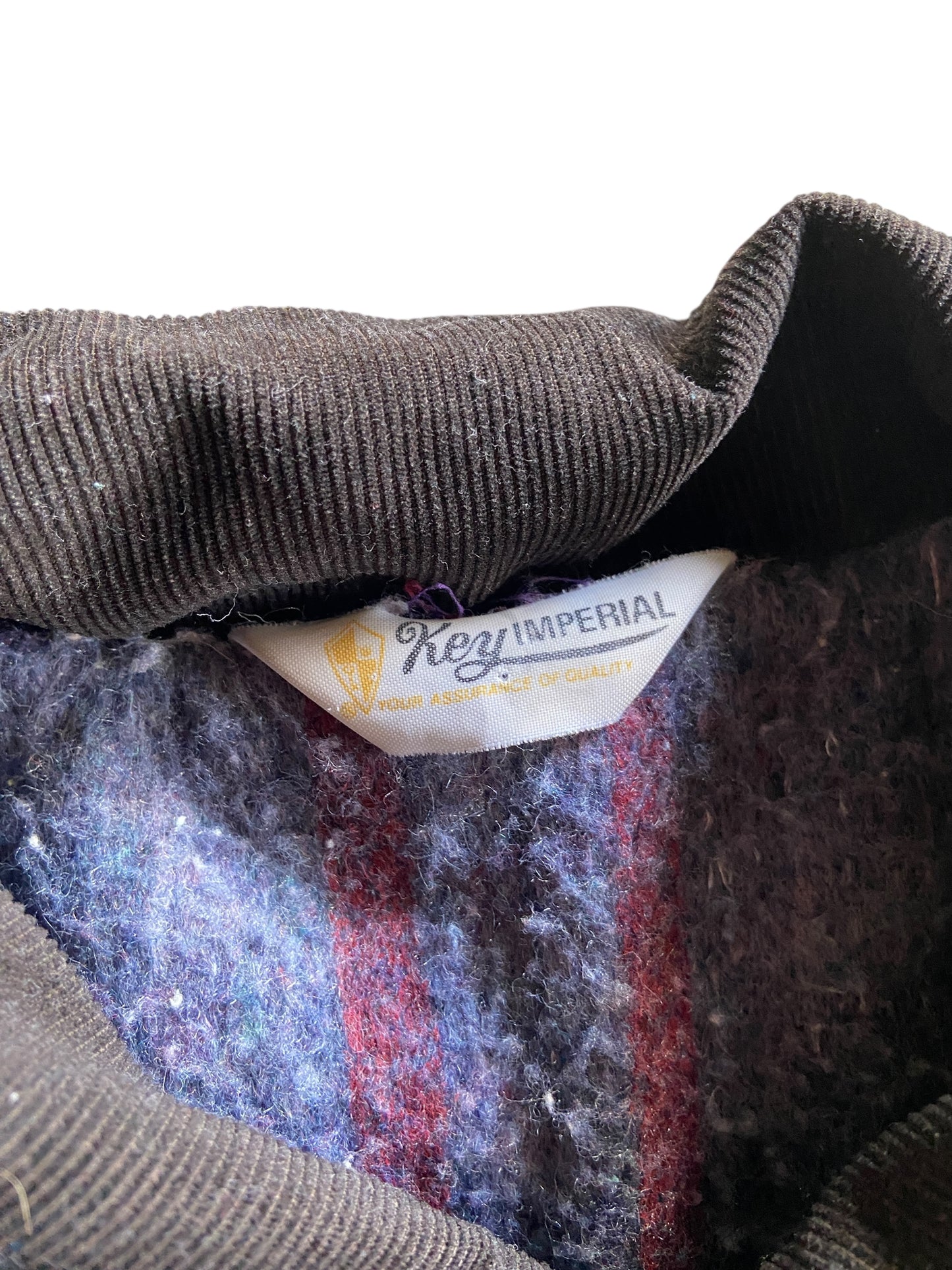 VTG Key Imperial Denim Chore Jacket Sz XL/2XL