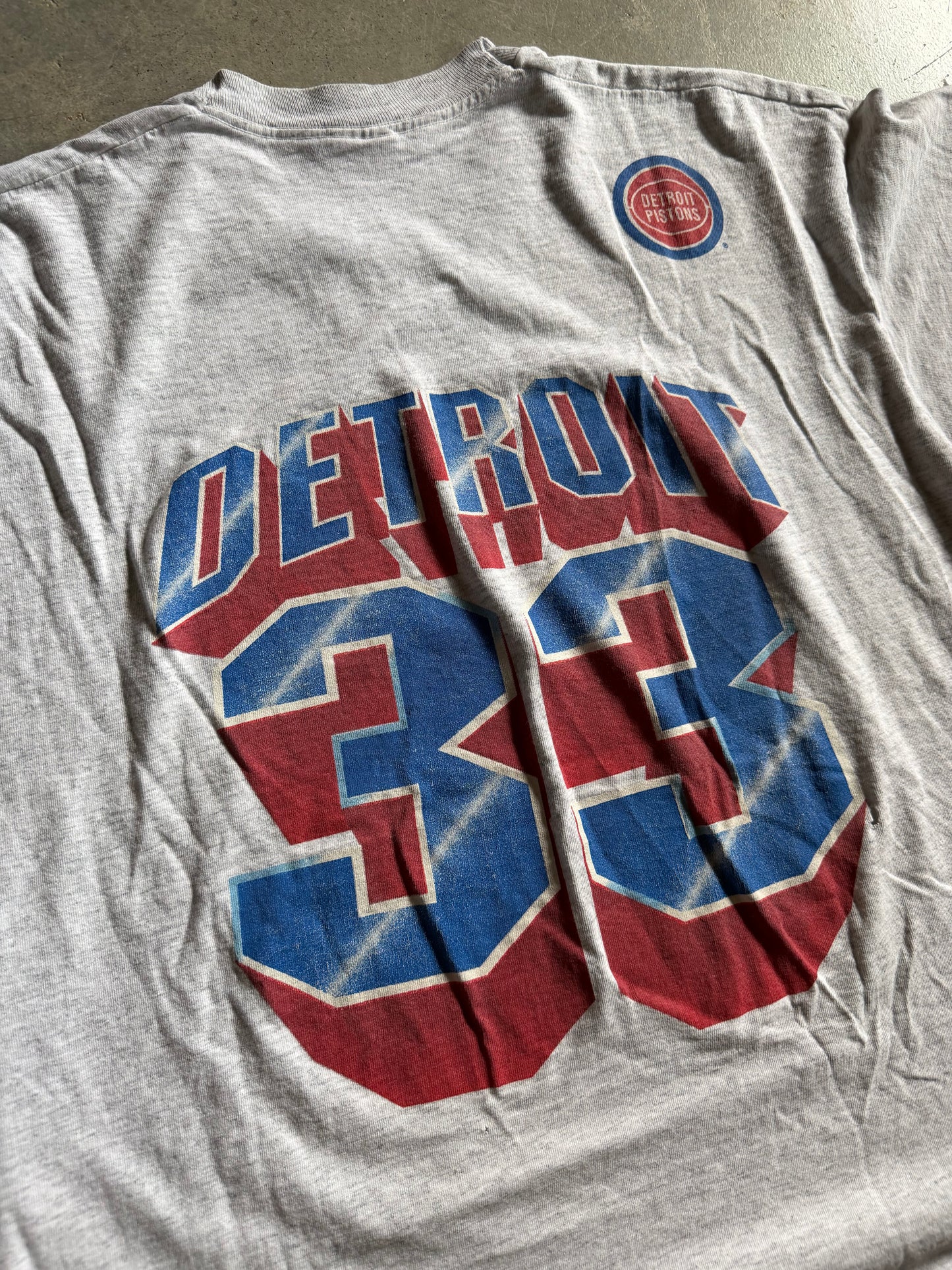 VTG Detroit Pistons Grant Hill Salem Tee Sz XL
