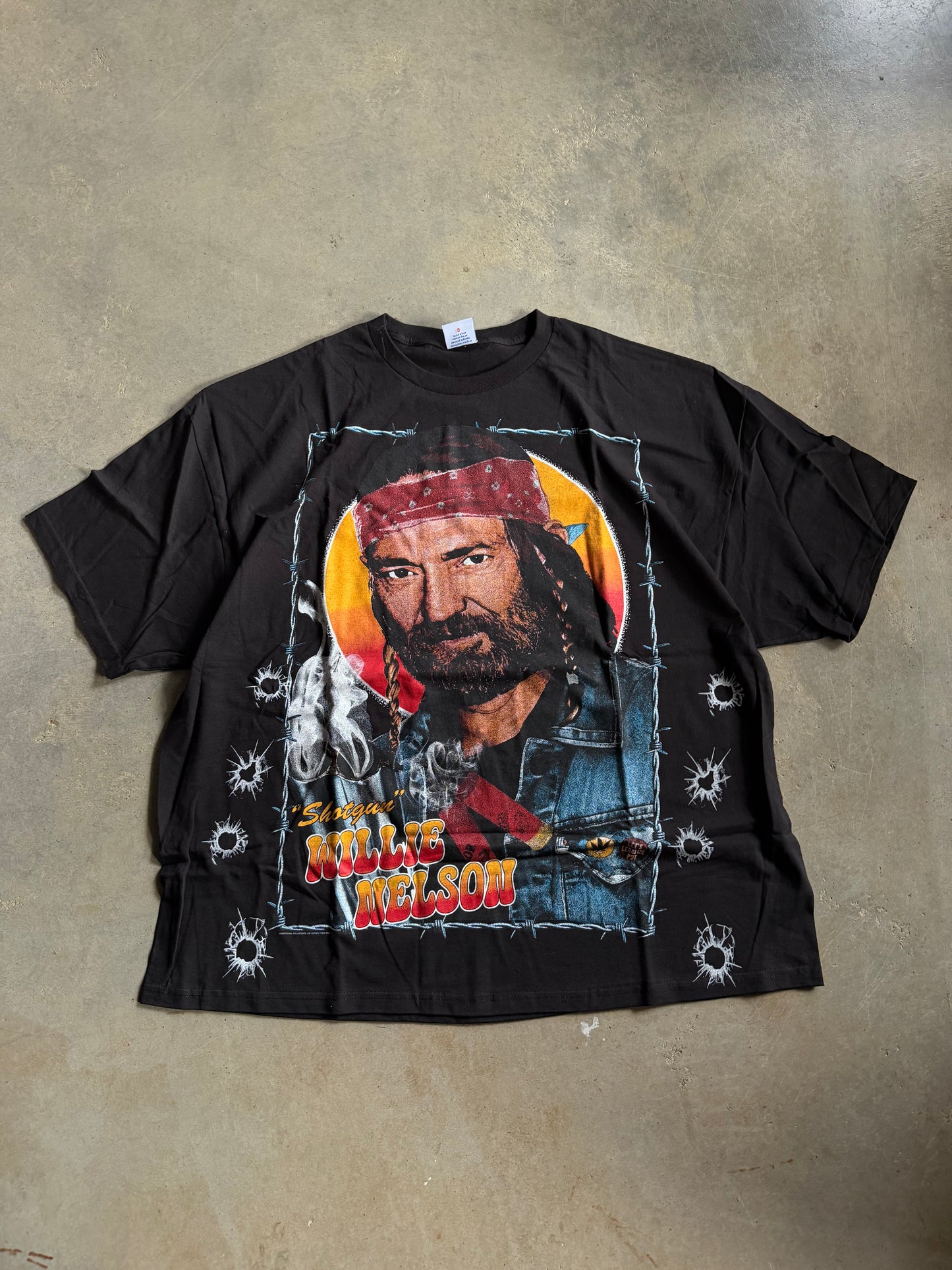 Backstock Co.  Shotgun Willie Orig. Fan Art Tee Sz 4XL