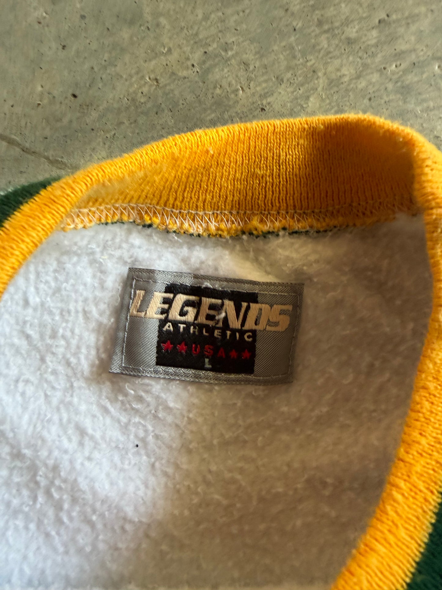 VTG Green Bay Packers Football Sweatshirt Sz L