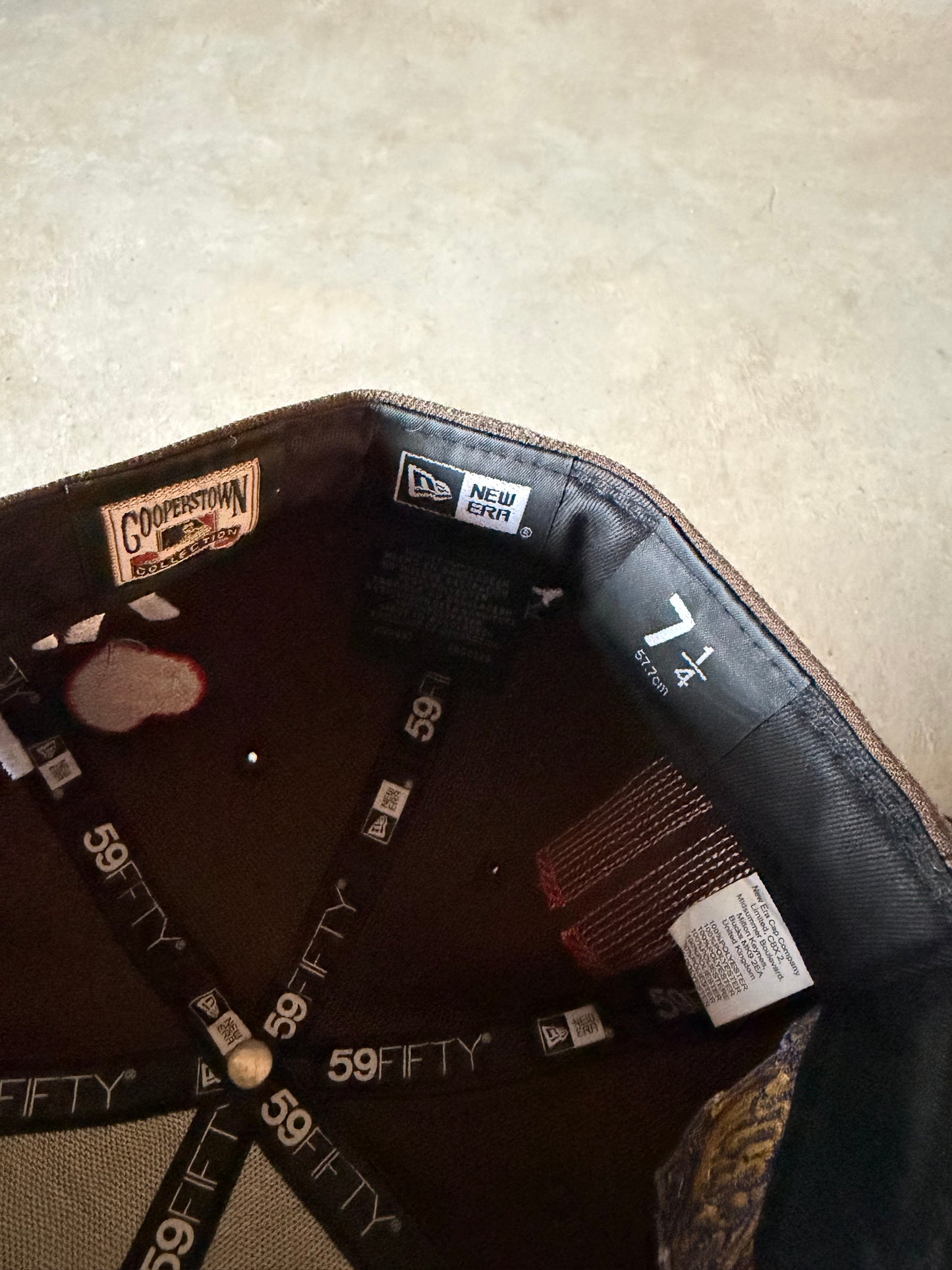 Lord Fubu New York Yankees 5950s EWDIL Fitted Hat Sz 7 1/4